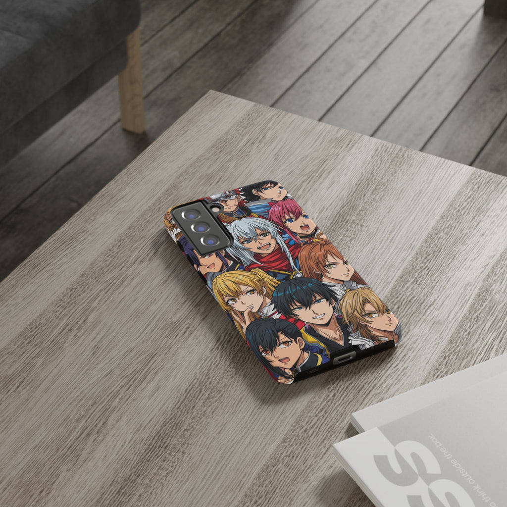 Anime-Inspired Phone Case with Bold Characters
