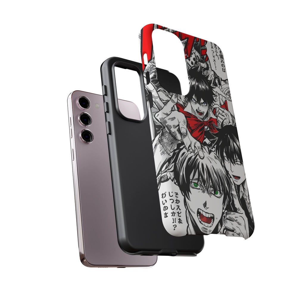 Anime Tough Phone Case with Bold Graphics