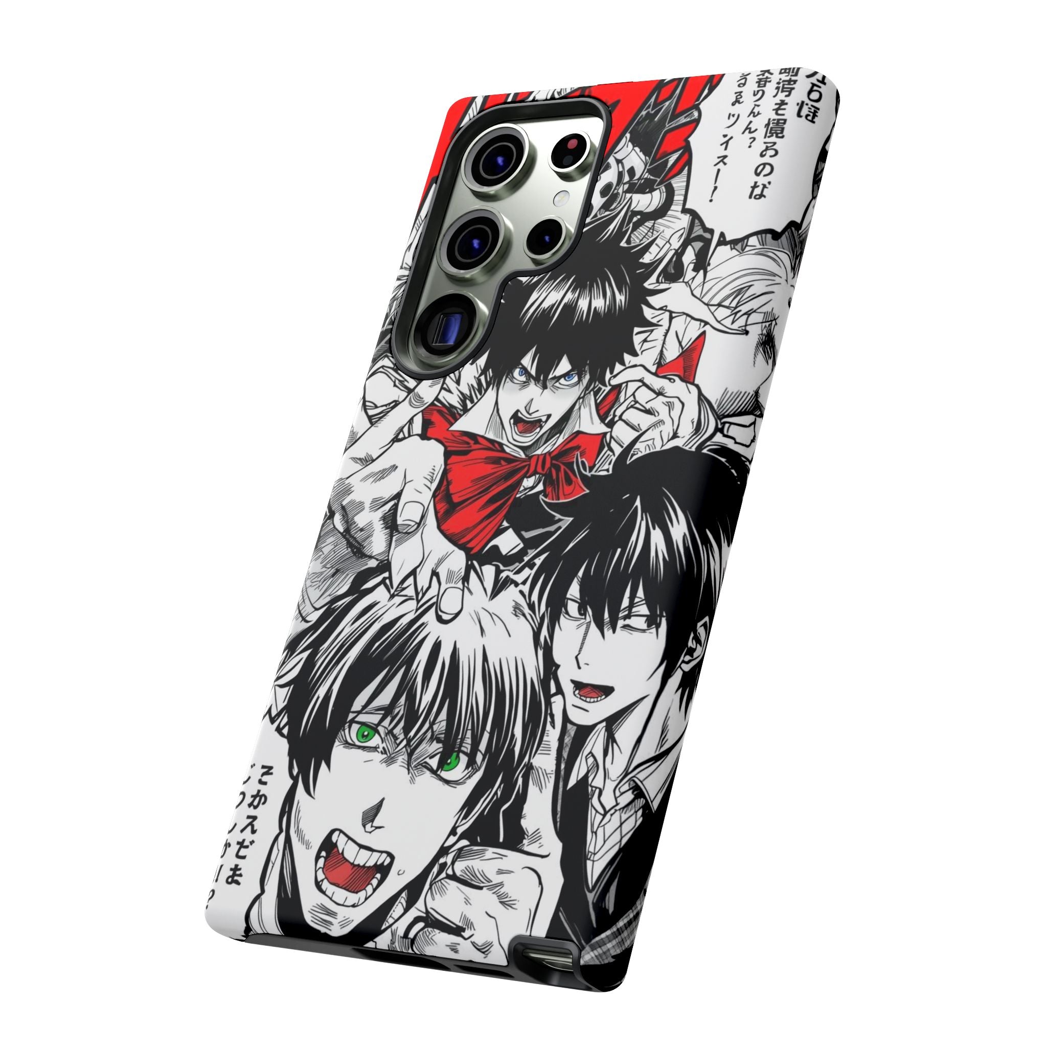 Anime Tough Phone Case with Bold Graphics
