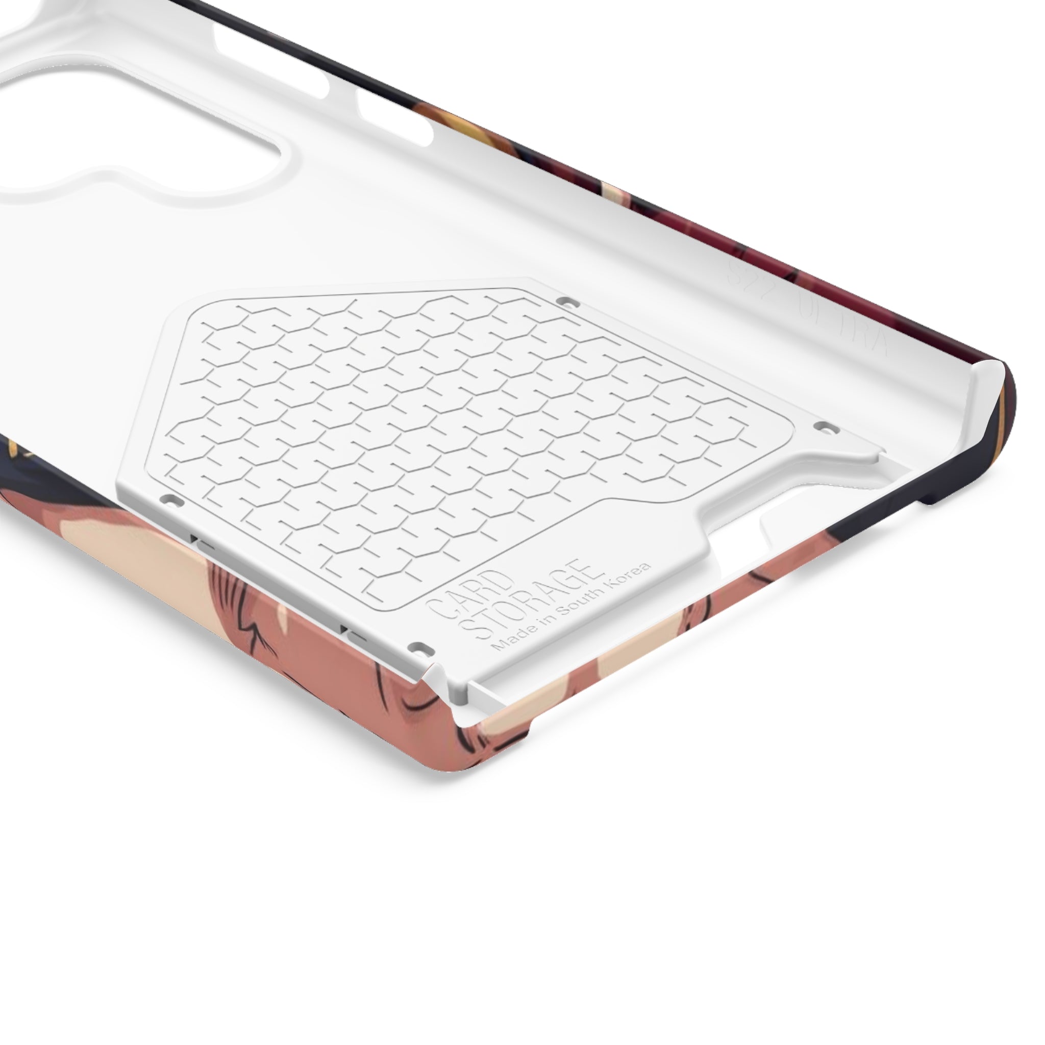 Anime Phone Case with Card Holder - Stylish & Functional Design