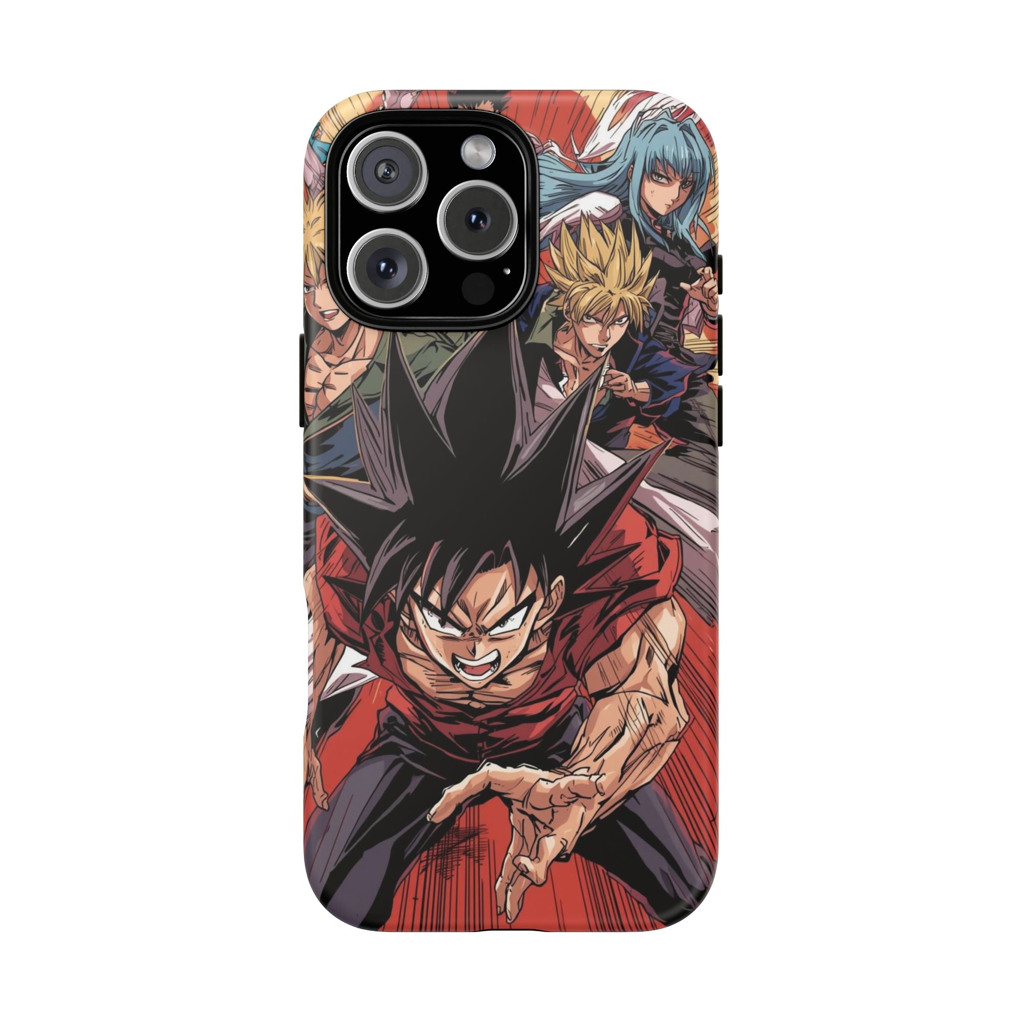 Anime Tough Case for Samsung Galaxy - Fierce Hero Design