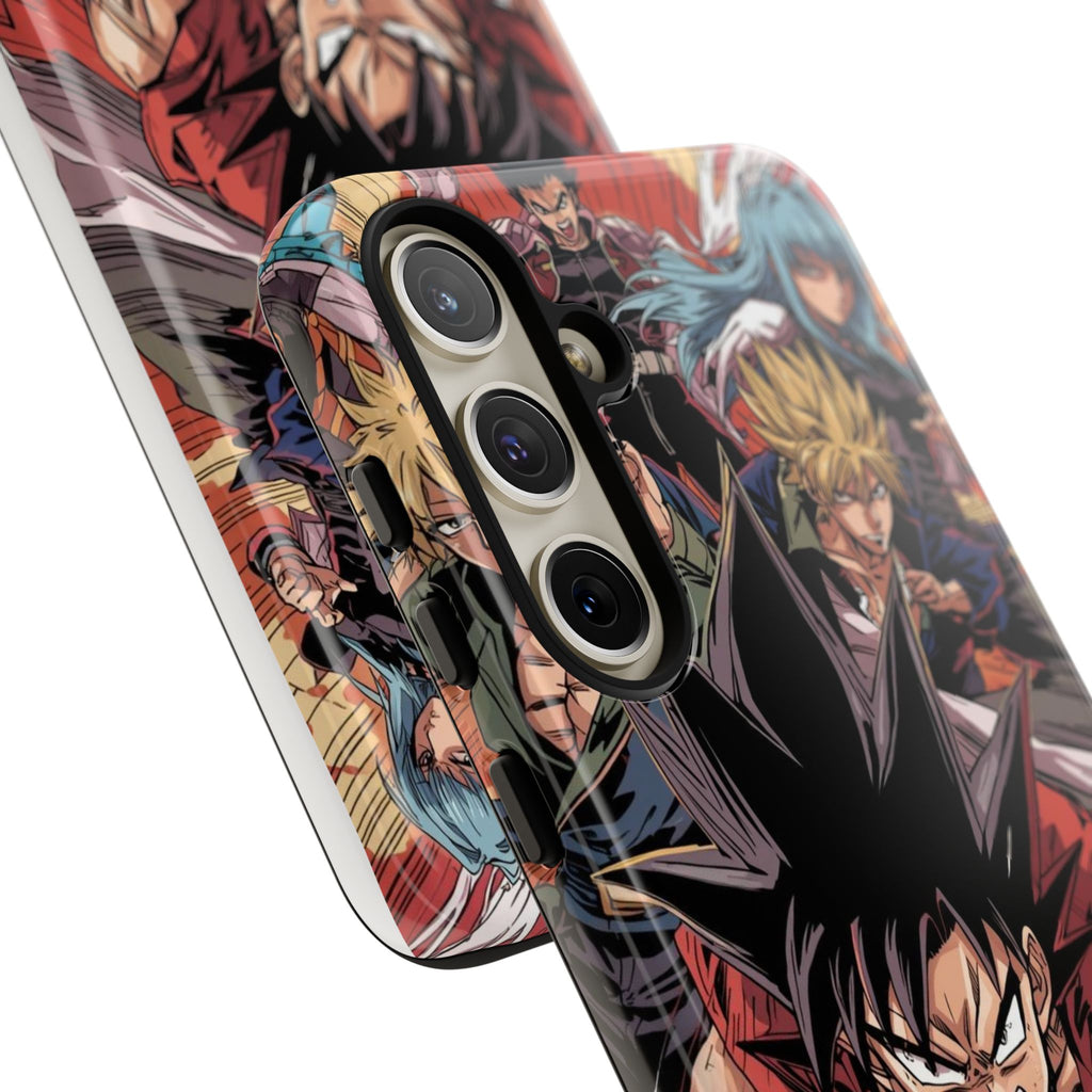 Anime Tough Case for Samsung Galaxy - Fierce Hero Design
