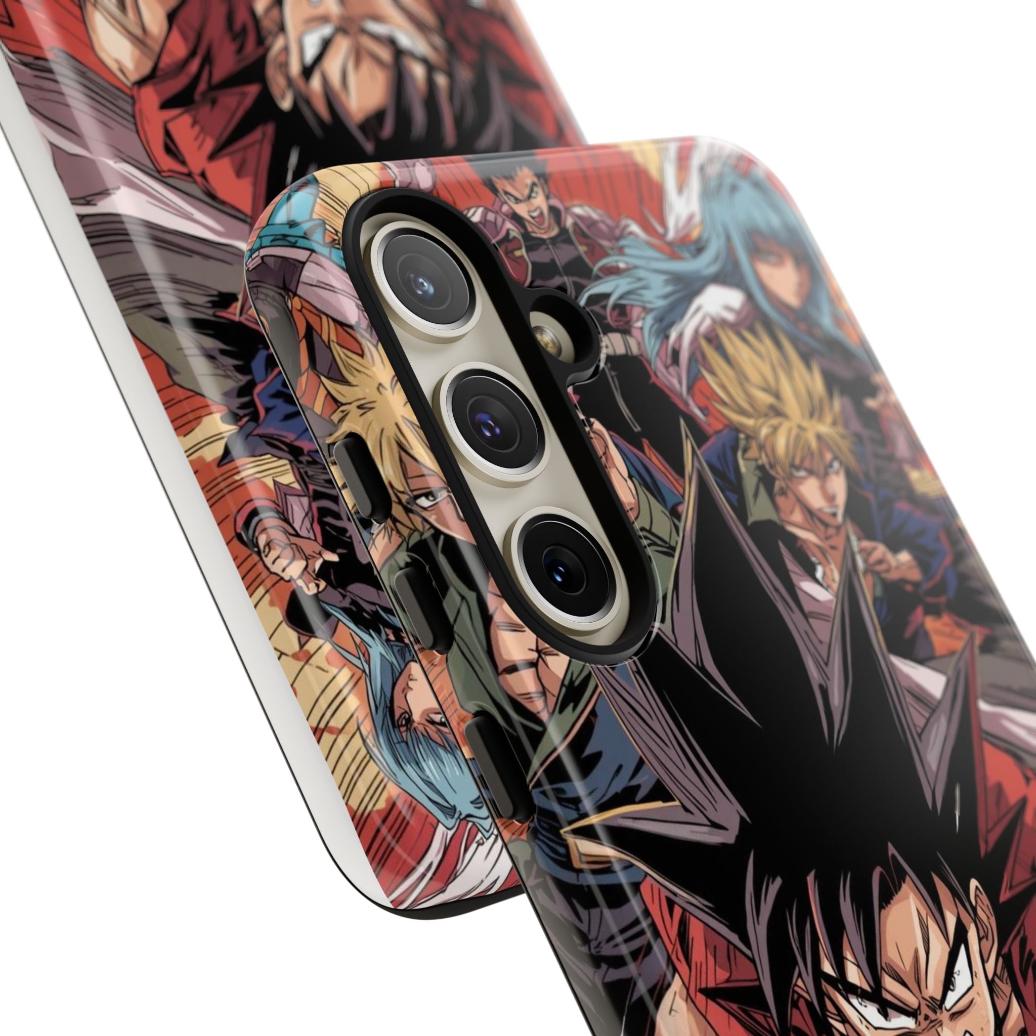 Anime Tough Case for Samsung Galaxy - Fierce Hero Design