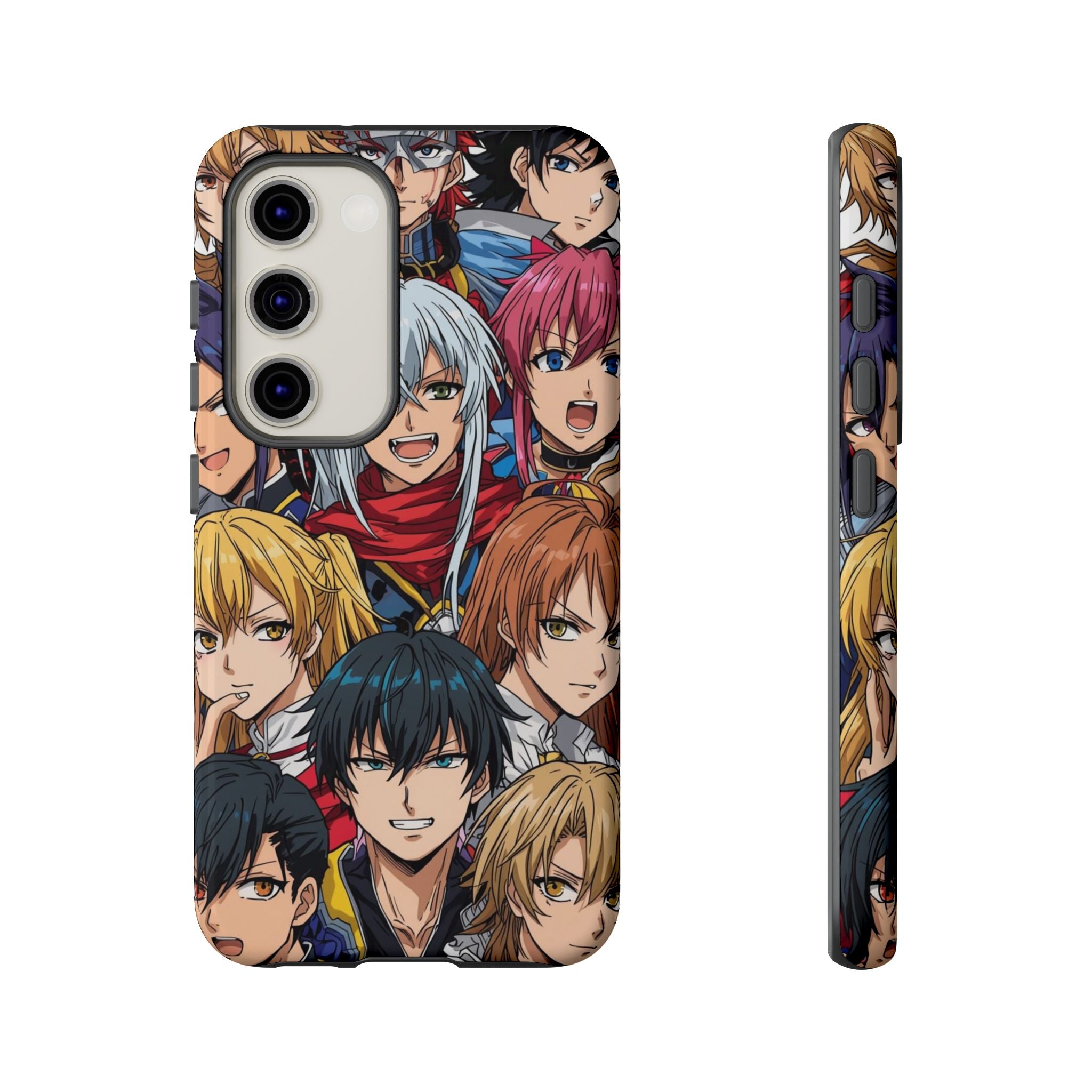 Anime-Inspired Phone Case with Bold Characters