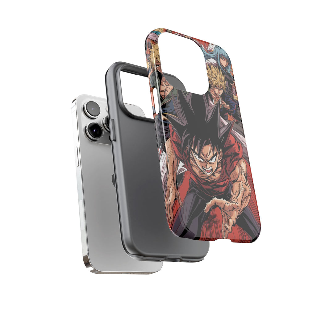 Anime Tough Case for Samsung Galaxy - Fierce Hero Design