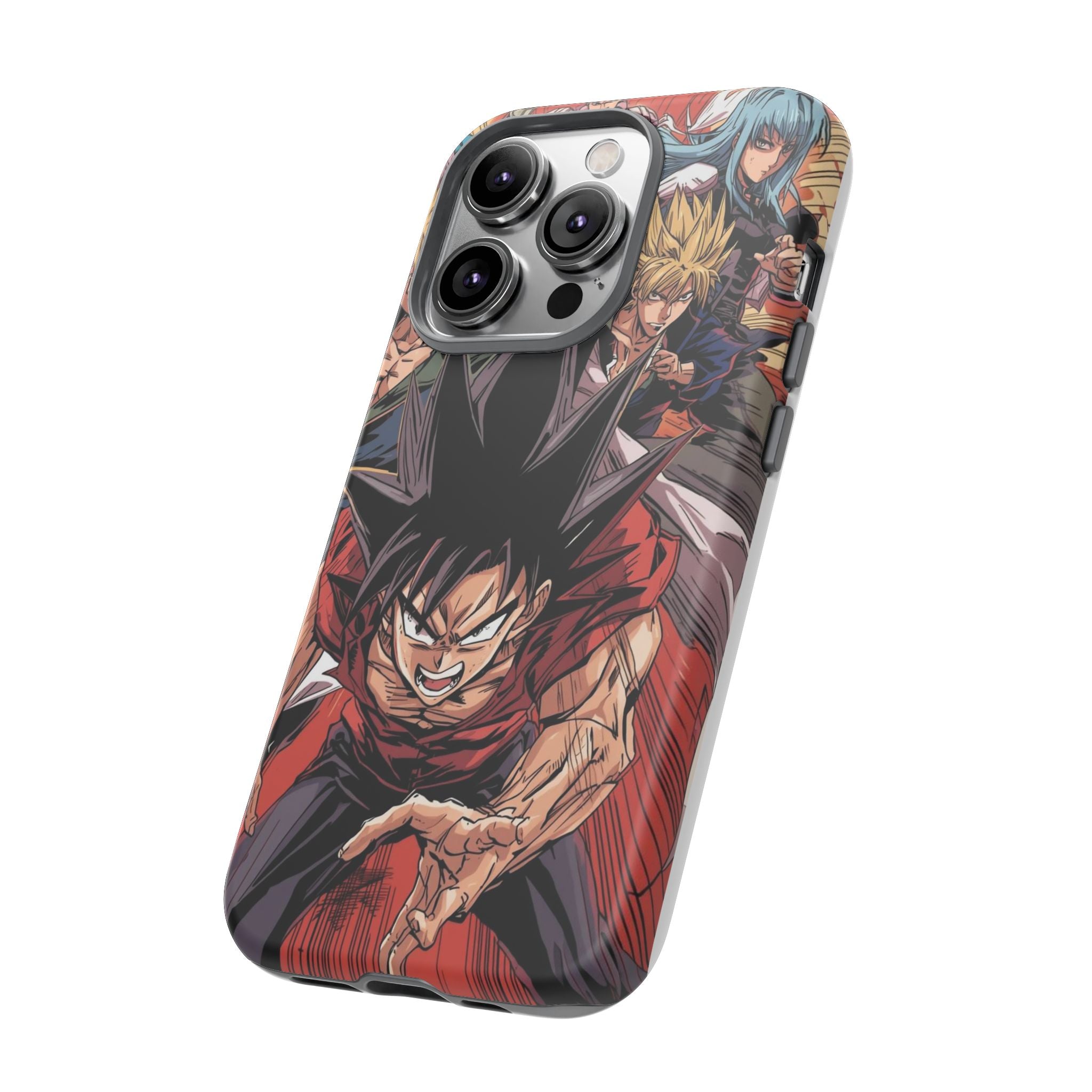 Anime Tough Case for Samsung Galaxy - Fierce Hero Design