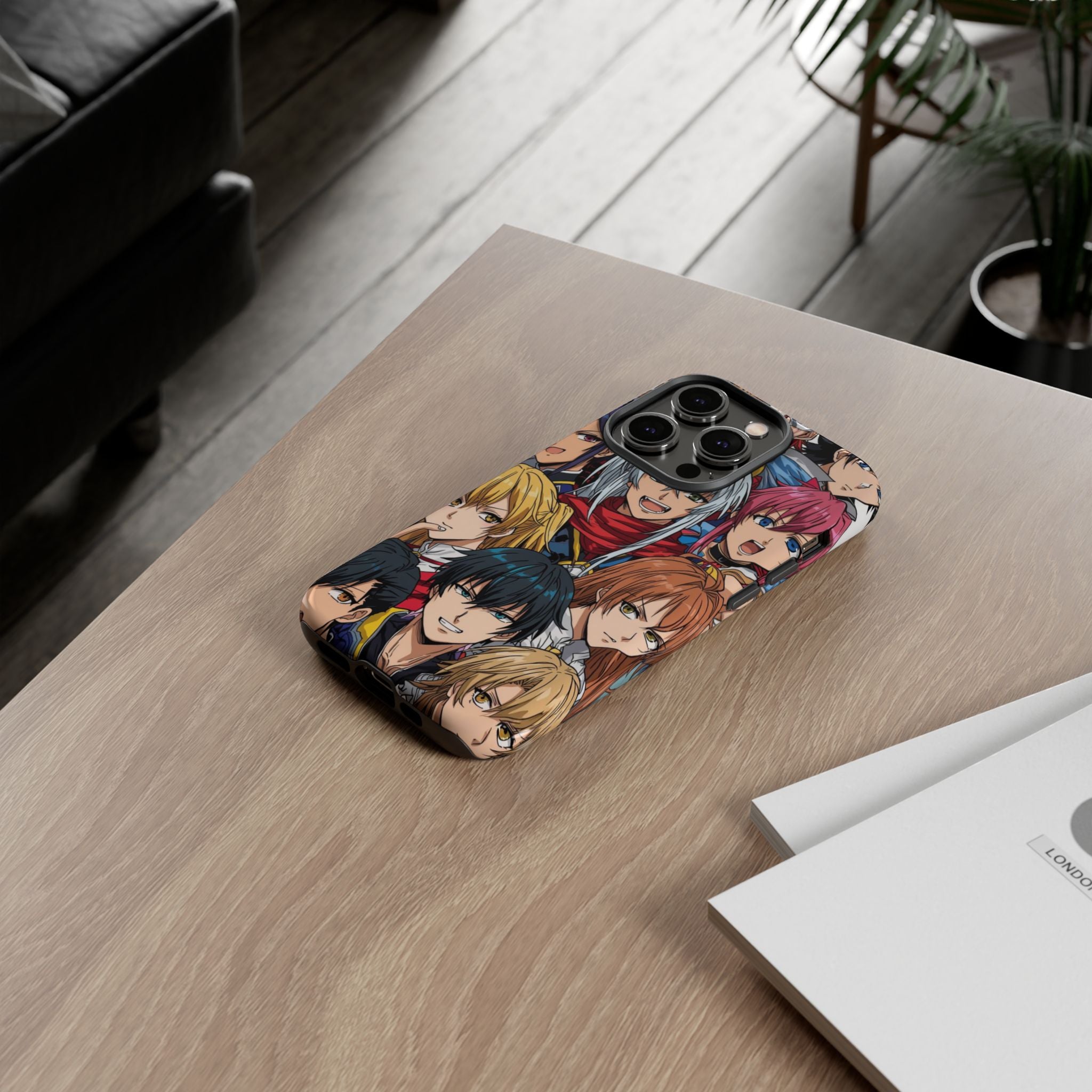 Anime-Inspired Phone Case with Bold Characters