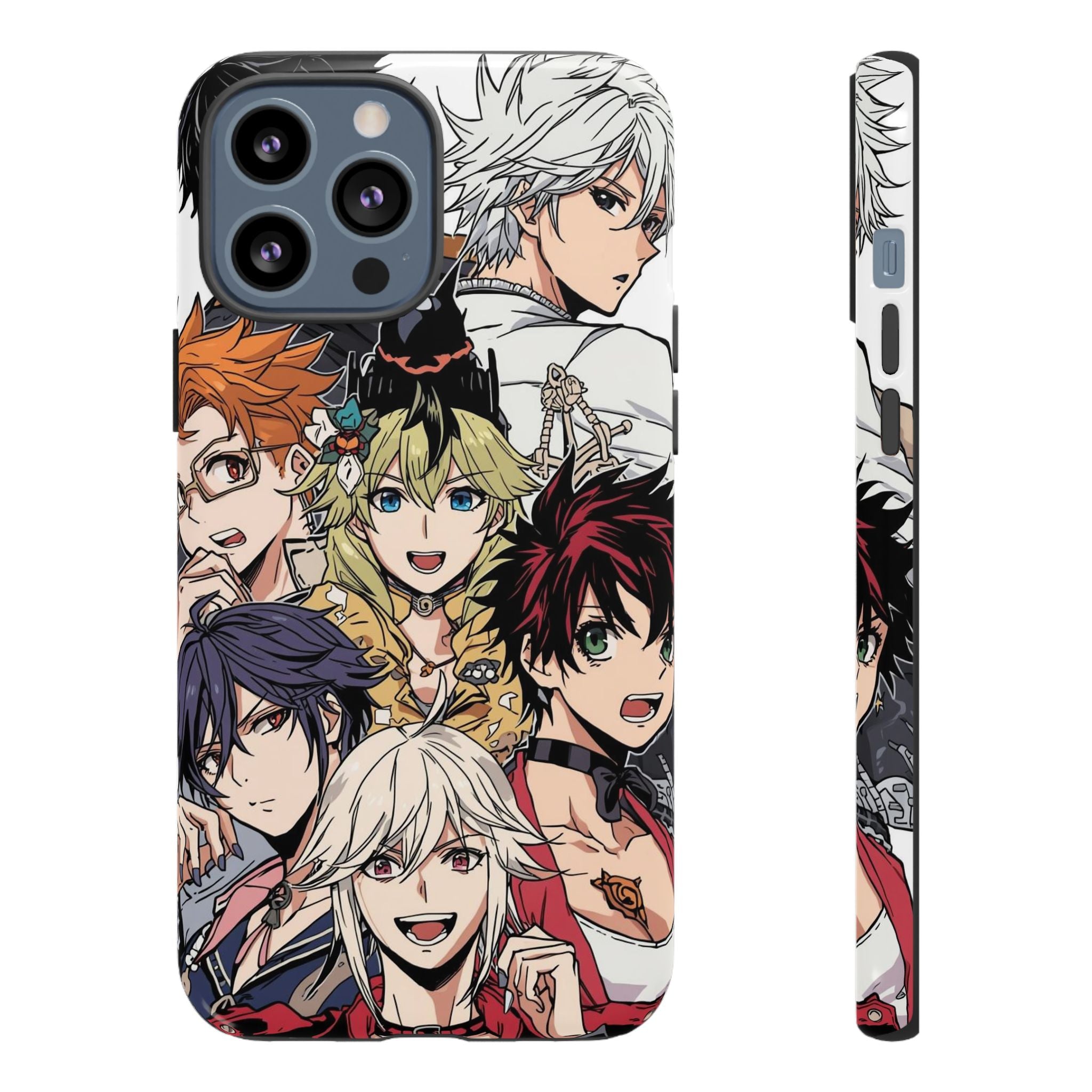 Anime Characters Tough Phone Case
