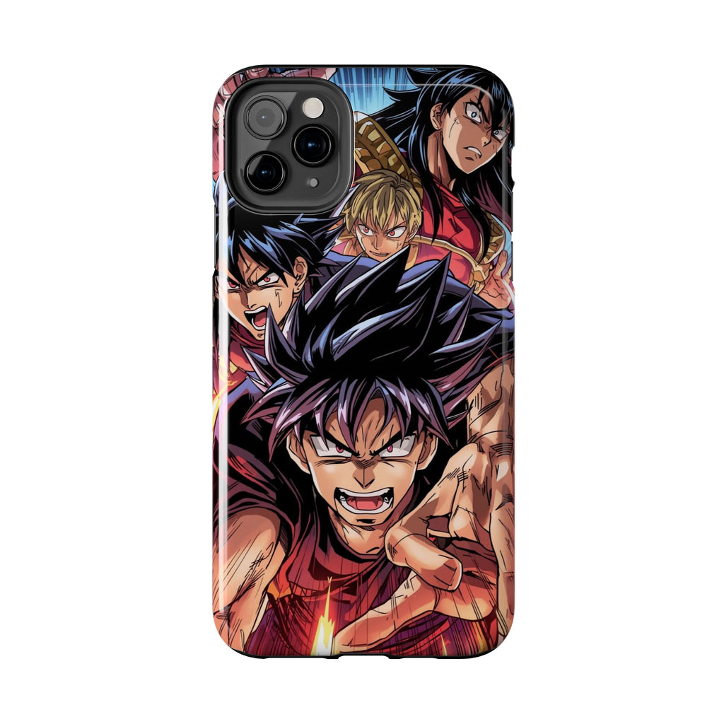 Anime Action Tough Phone Case for Gamers & Fans