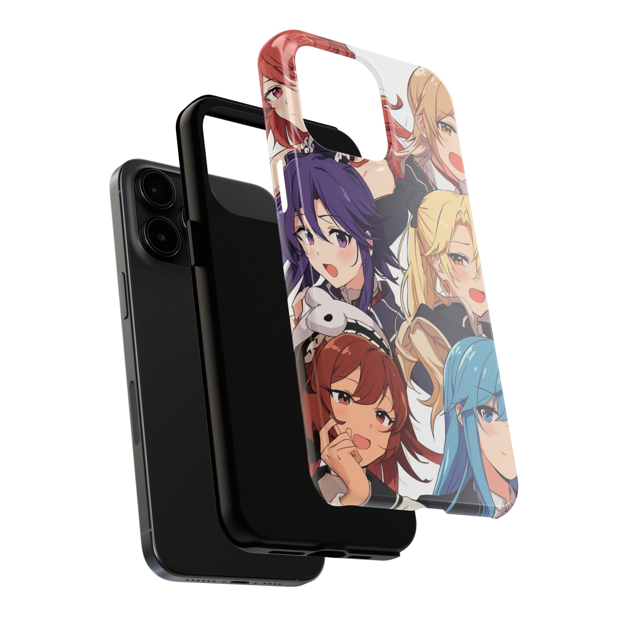 Anime Character Tough Phone Case - Durable Protection with Unique Design