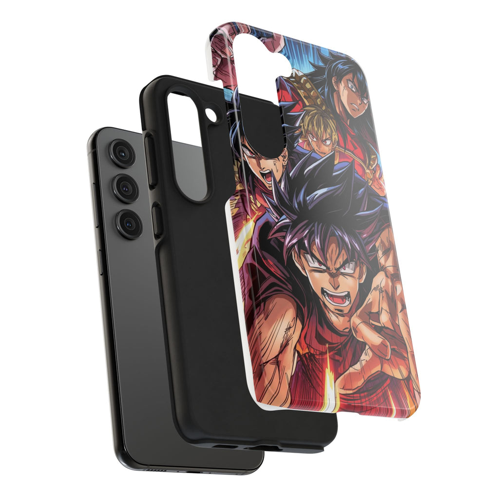 Anime Action Tough Phone Case for Gamers & Fans