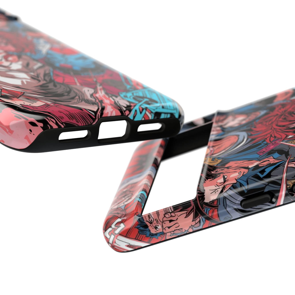 Anime-Inspired Tough Phone Case with Bold Characters