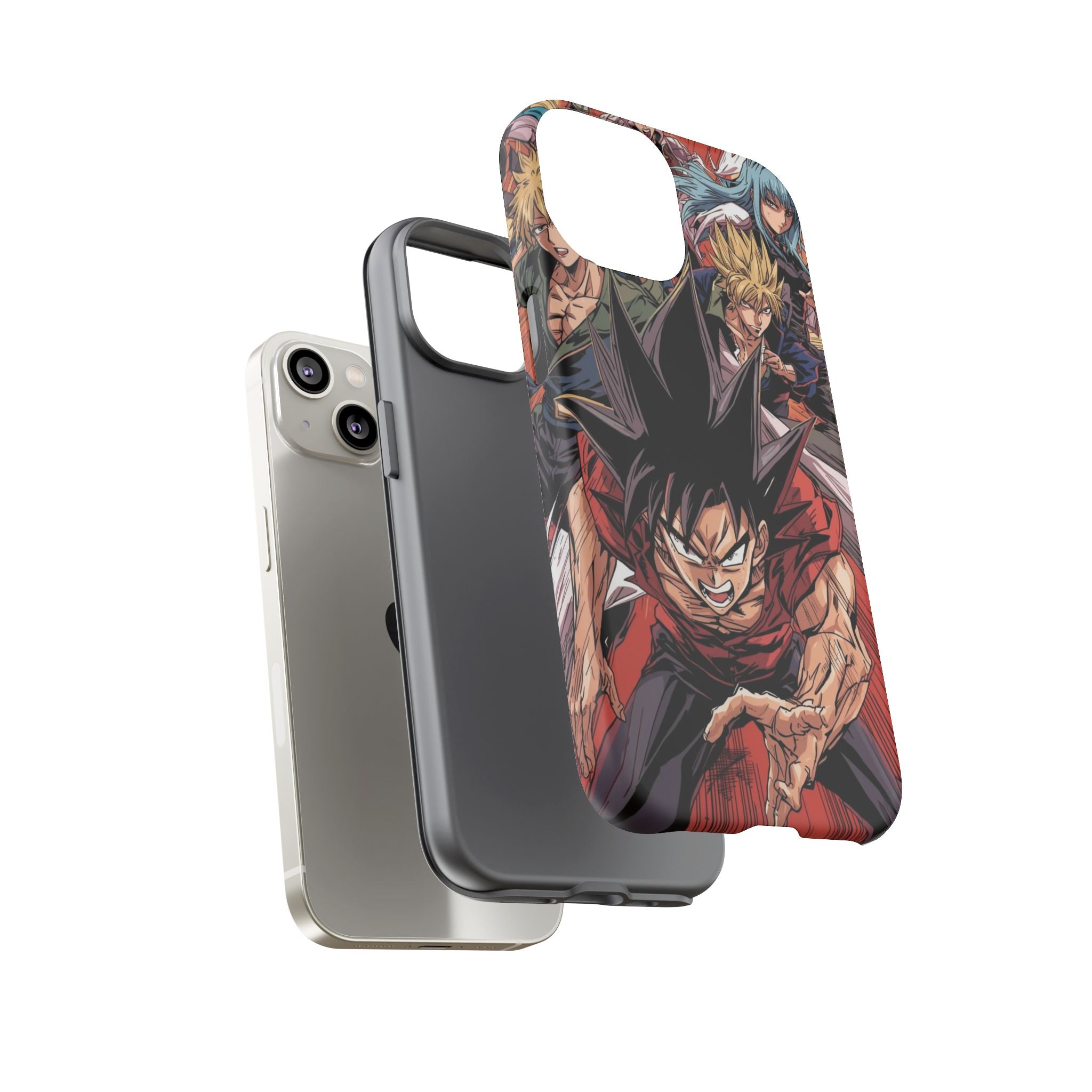 Anime Tough Case for Samsung Galaxy - Fierce Hero Design