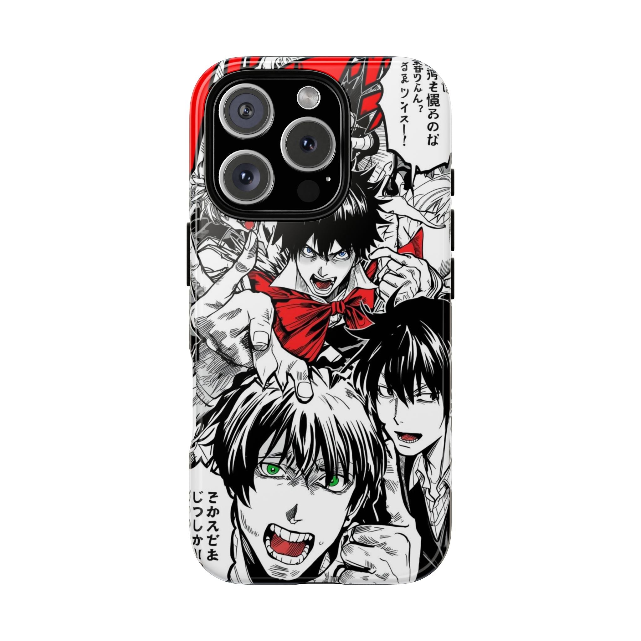 Anime Tough Phone Case with Bold Graphics