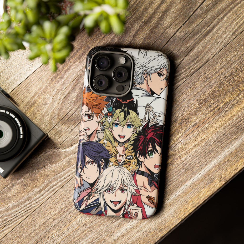 Anime Characters Tough Phone Case