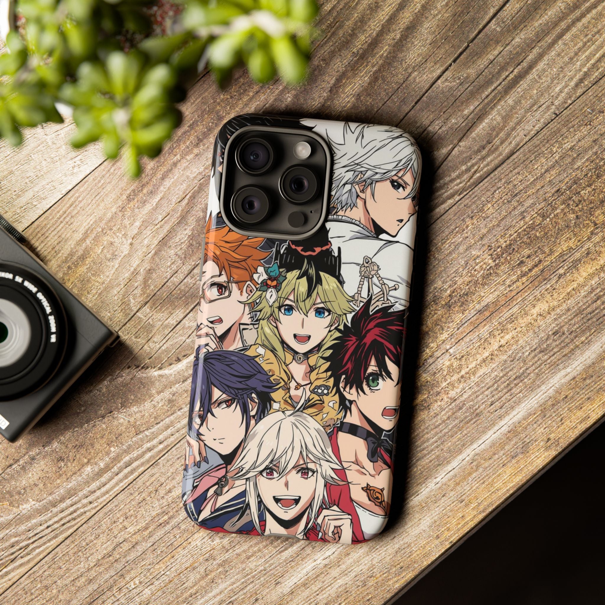 Anime Characters Tough Phone Case