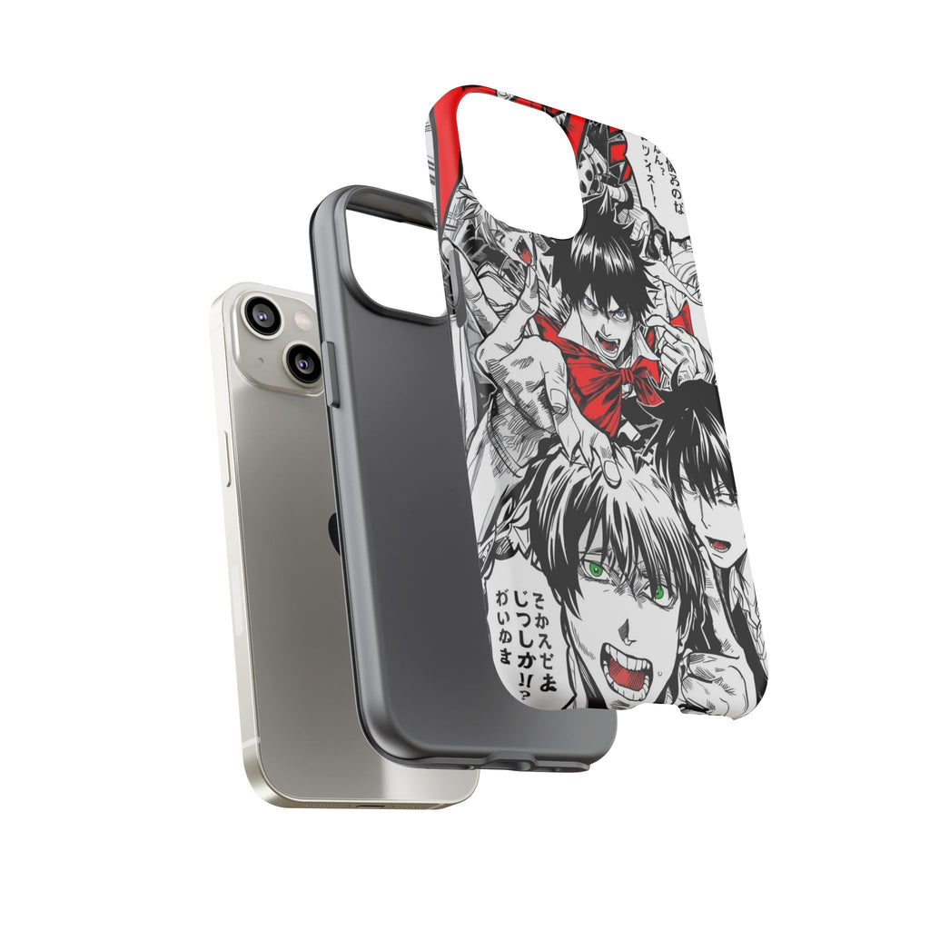 Anime Tough Phone Case with Bold Graphics