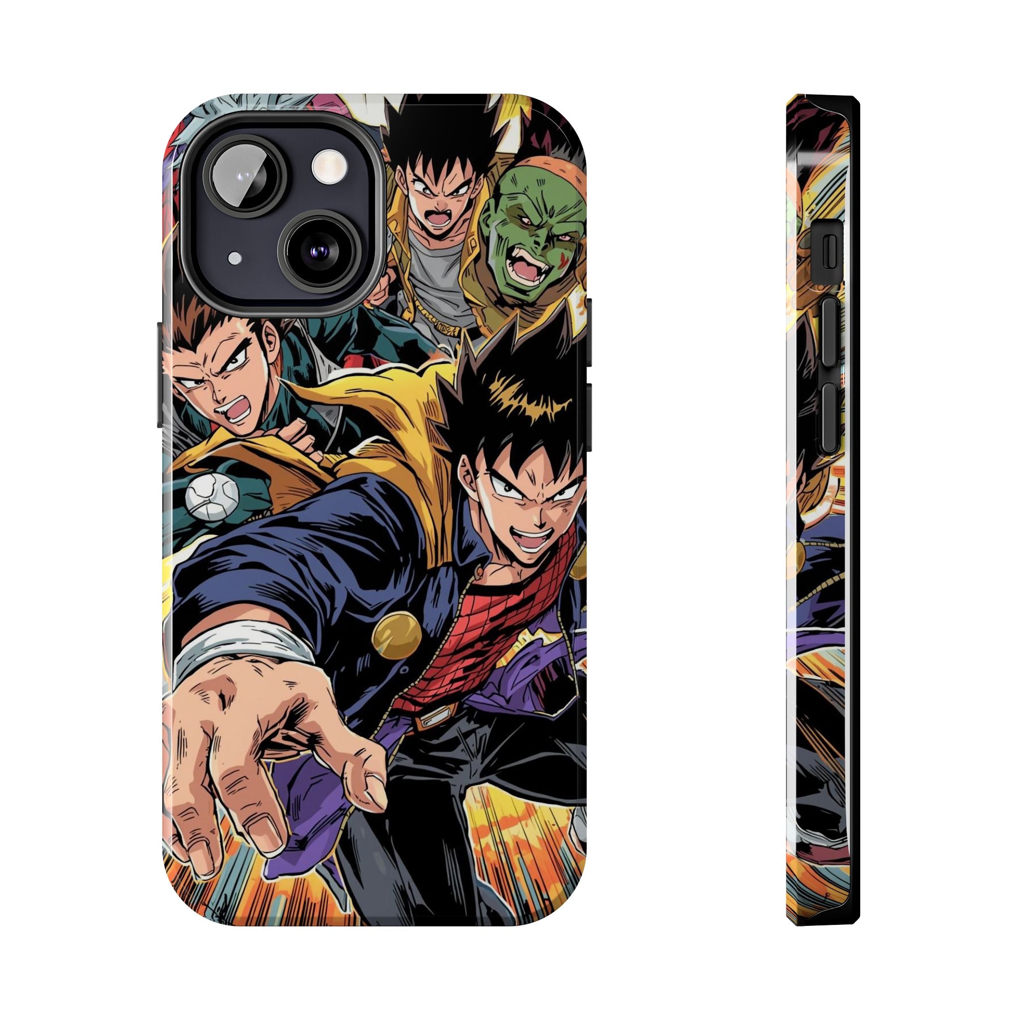 Anime Heroes Tough Phone Case – Durable Protection with Epic Designs