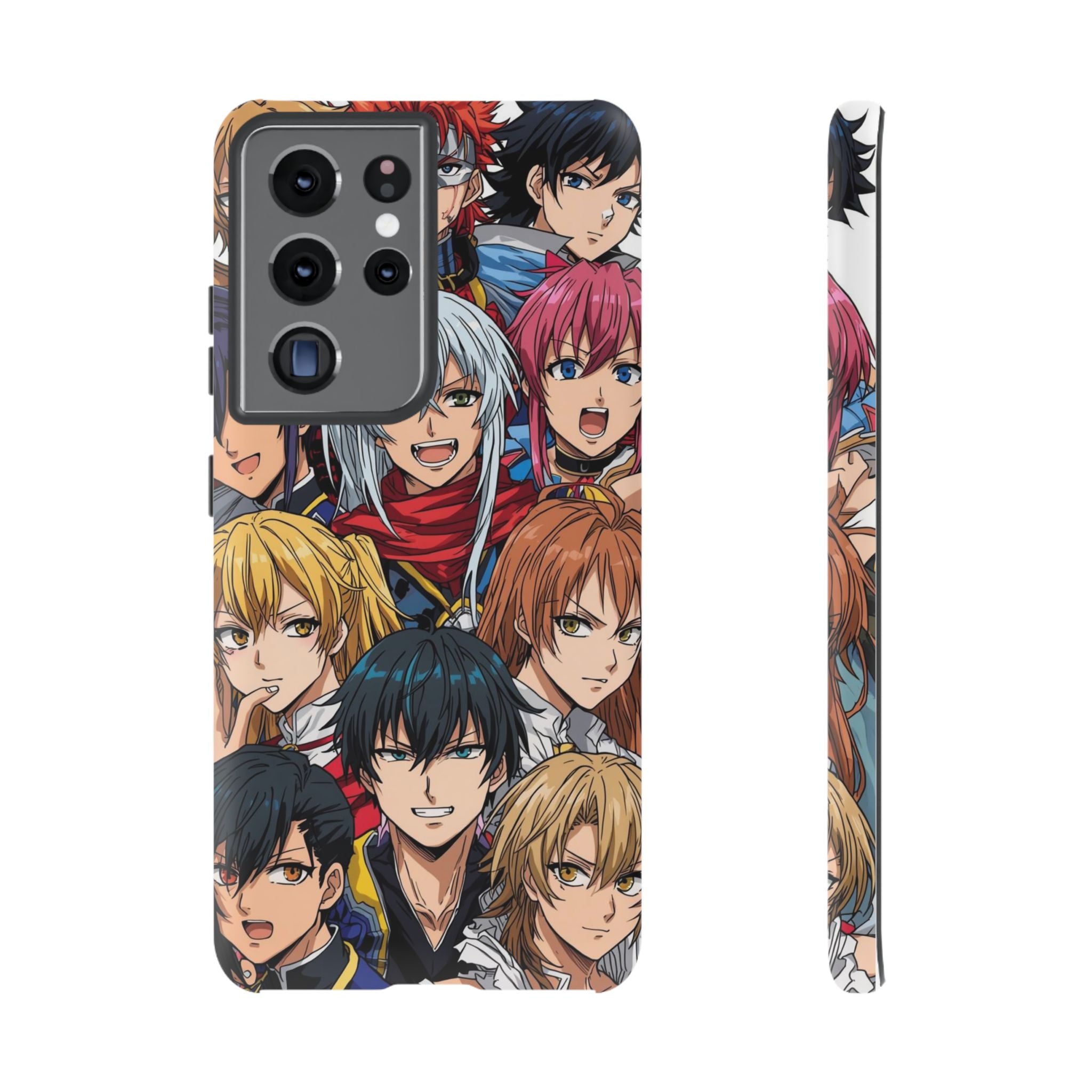 Anime-Inspired Phone Case with Bold Characters