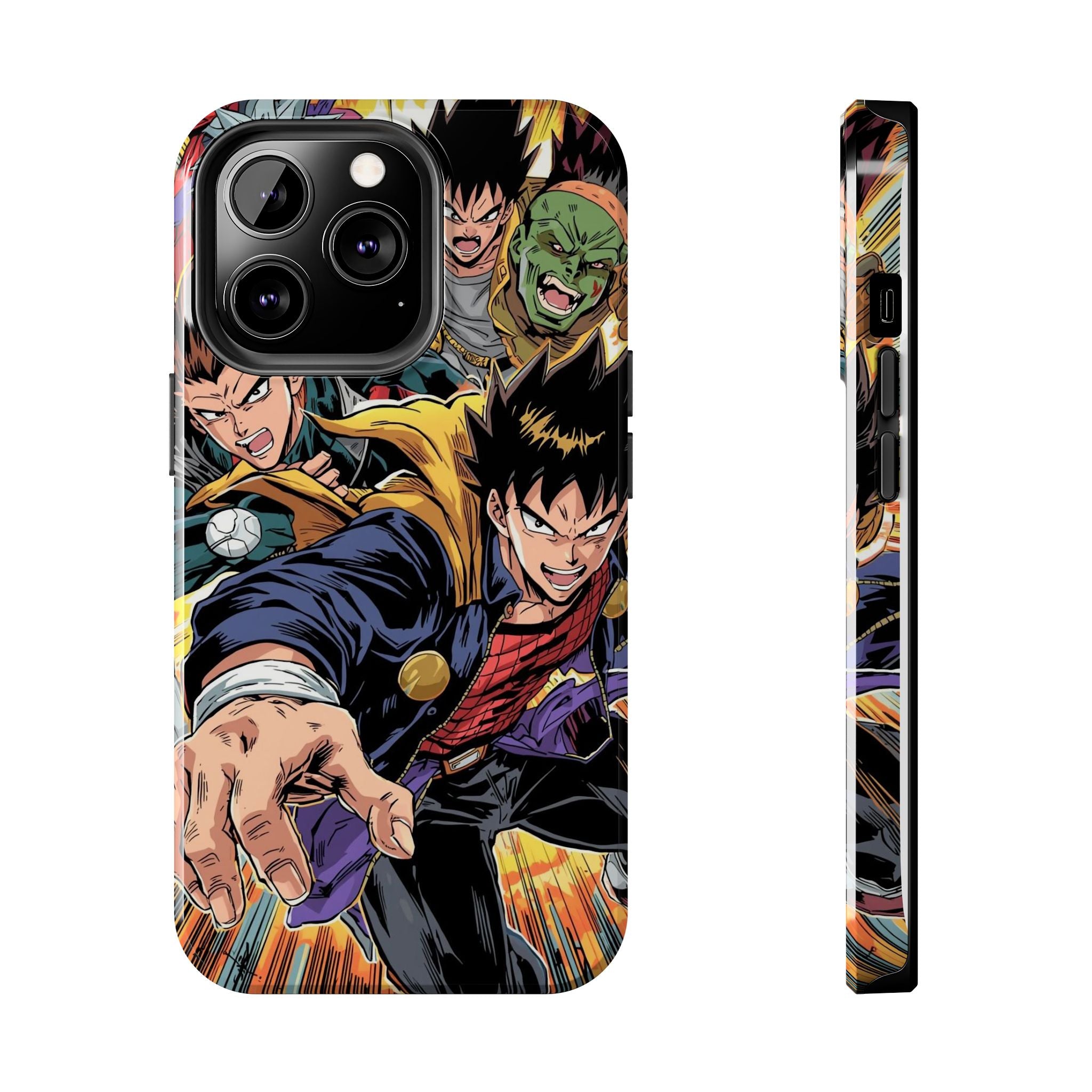 Anime Heroes Tough Phone Case – Durable Protection with Epic Designs