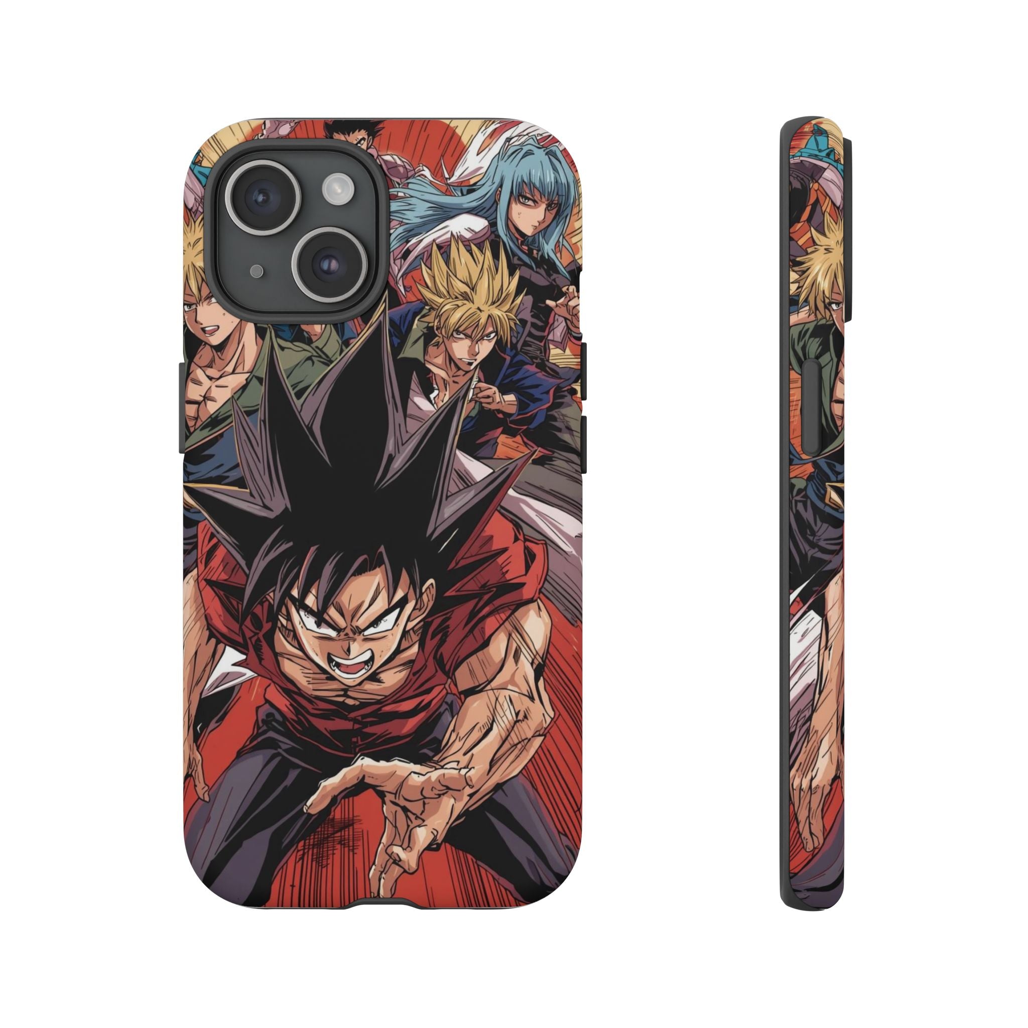Anime Tough Case for Samsung Galaxy - Fierce Hero Design