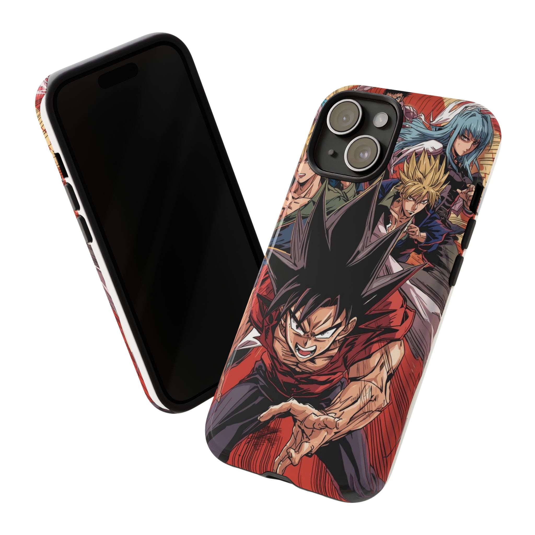 Anime Tough Case for Samsung Galaxy - Fierce Hero Design