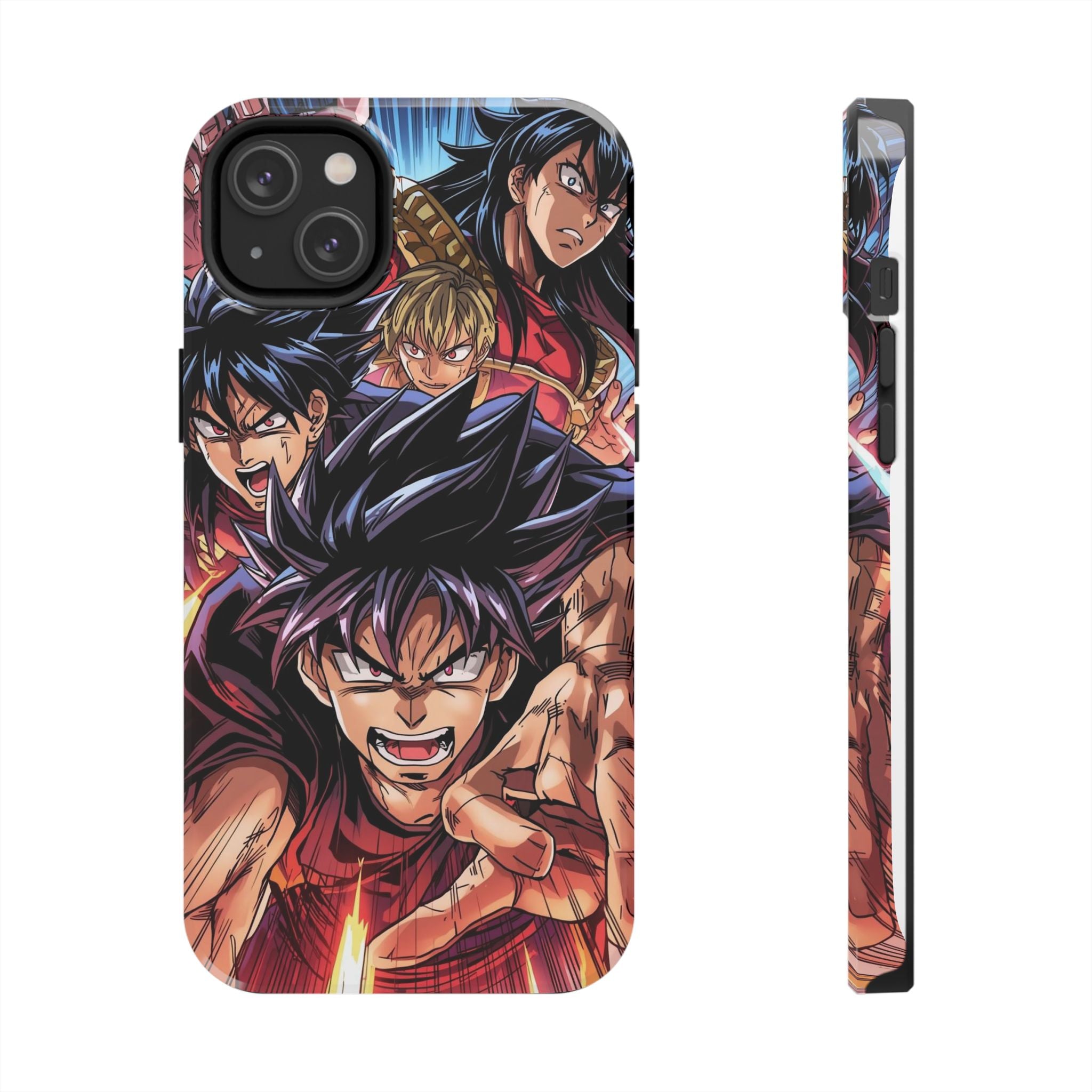 Anime Action Tough Phone Case for Gamers & Fans
