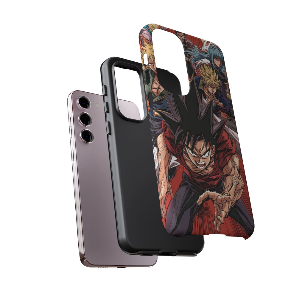 Anime Tough Case for Samsung Galaxy - Fierce Hero Design