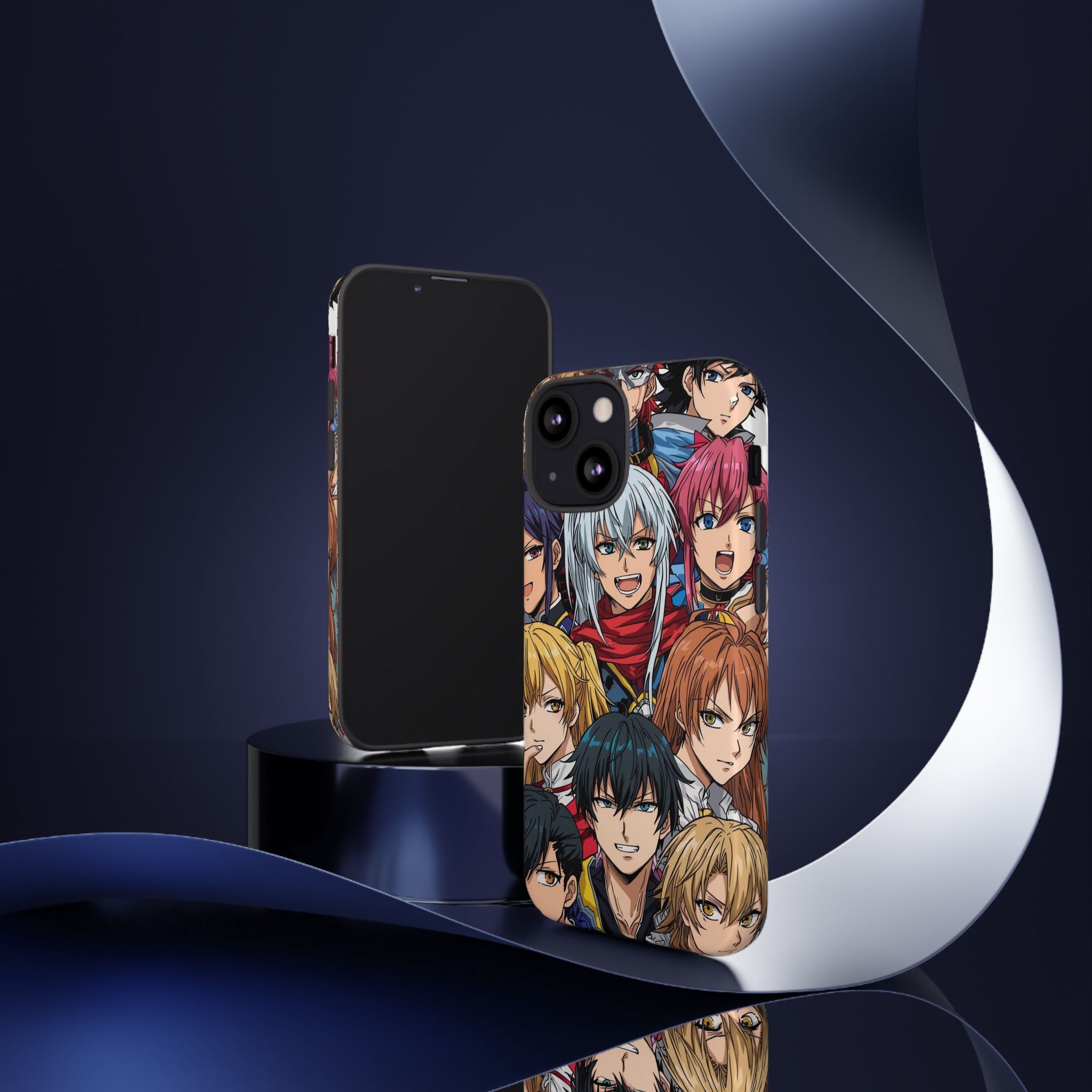 Anime-Inspired Phone Case with Bold Characters