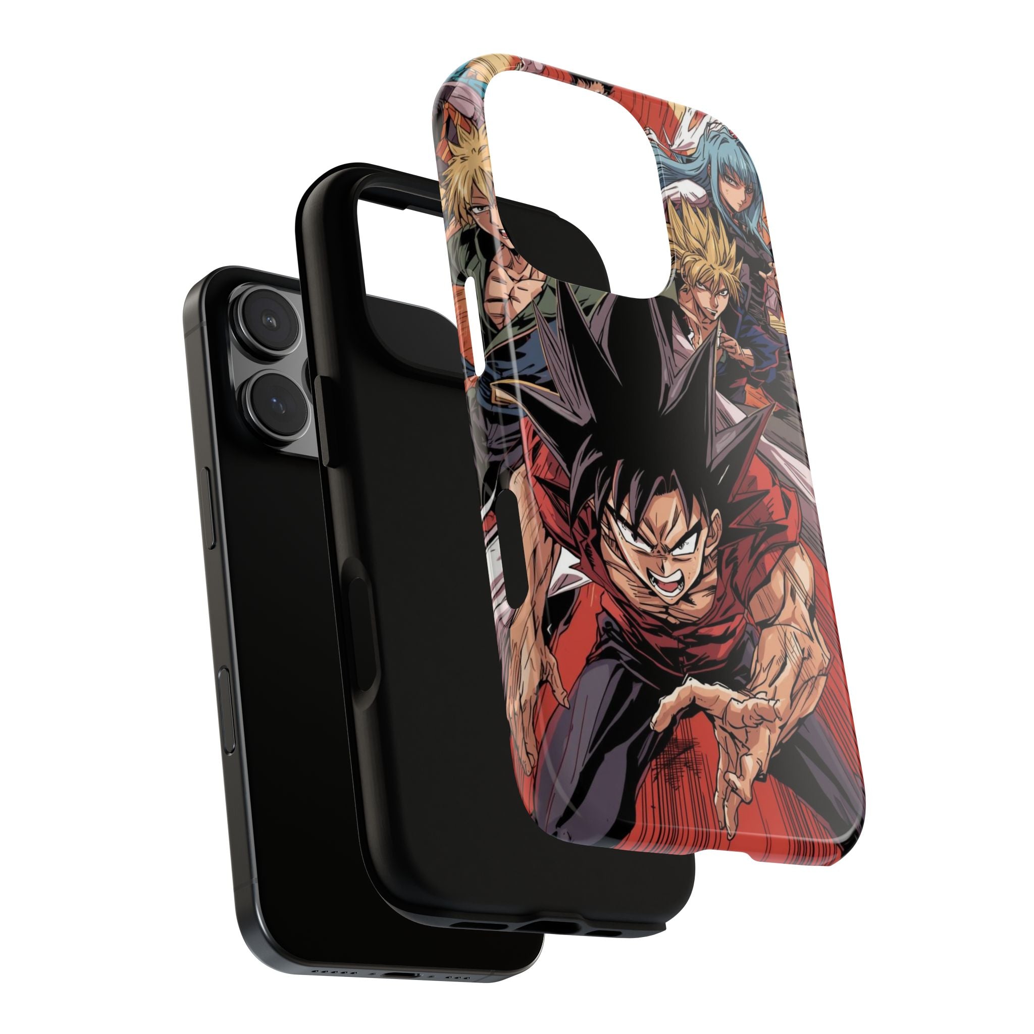 Anime Tough Case for Samsung Galaxy - Fierce Hero Design