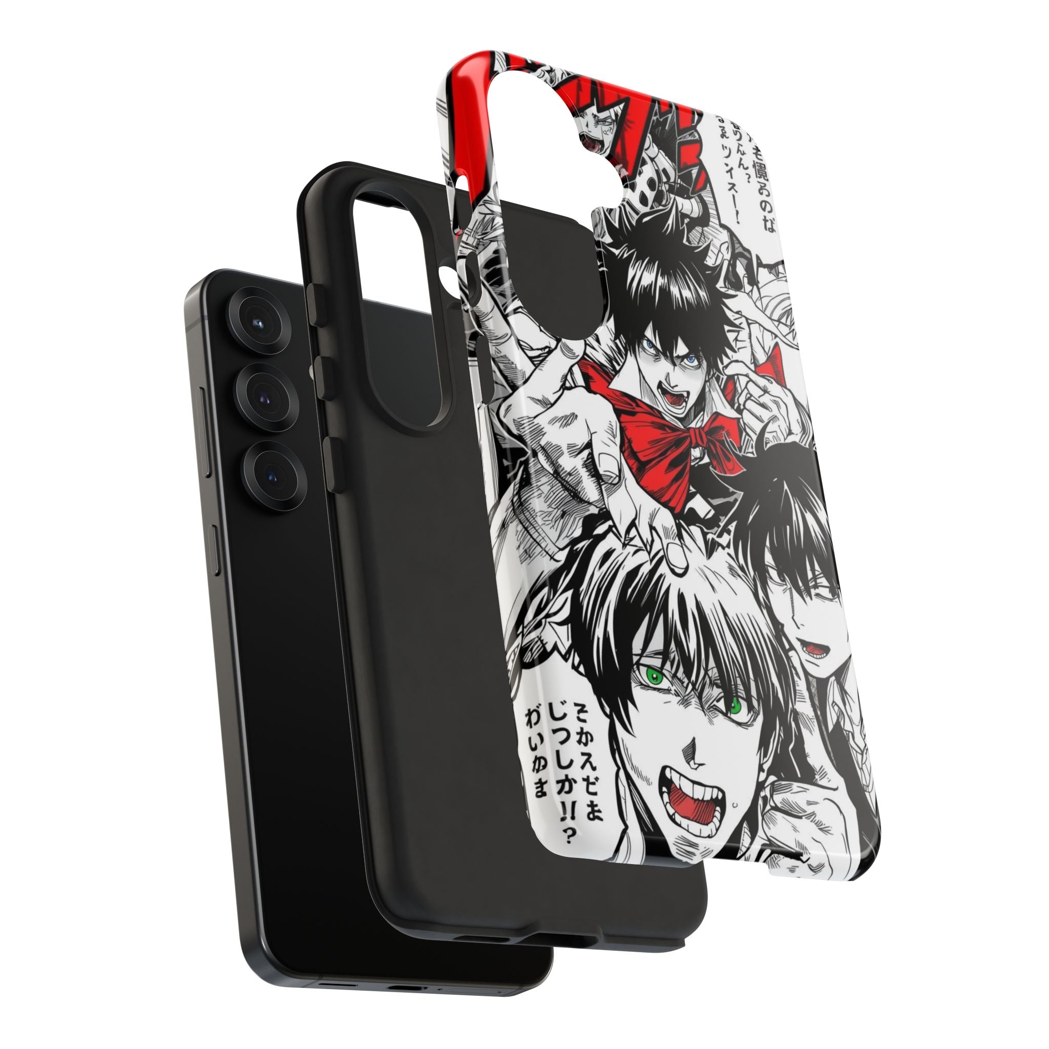 Anime Tough Phone Case with Bold Graphics