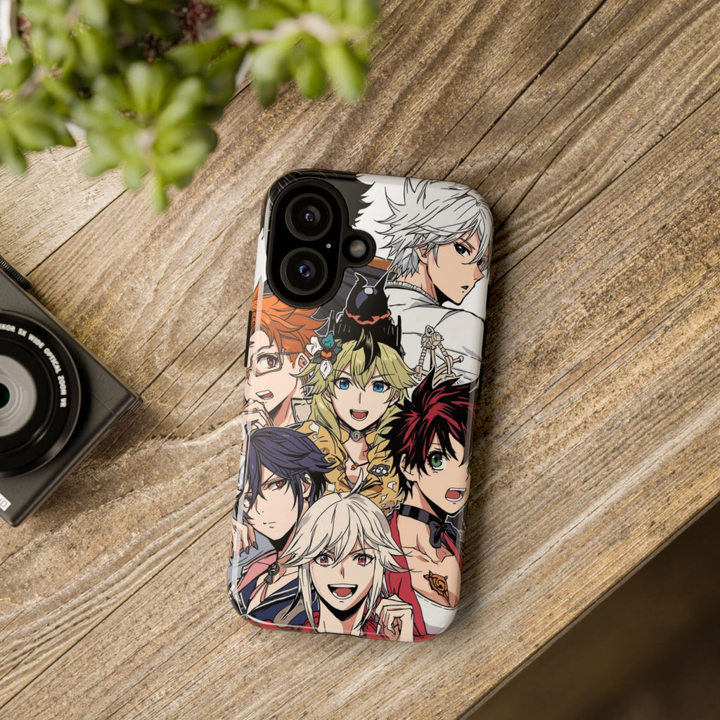 Anime Characters Tough Phone Case