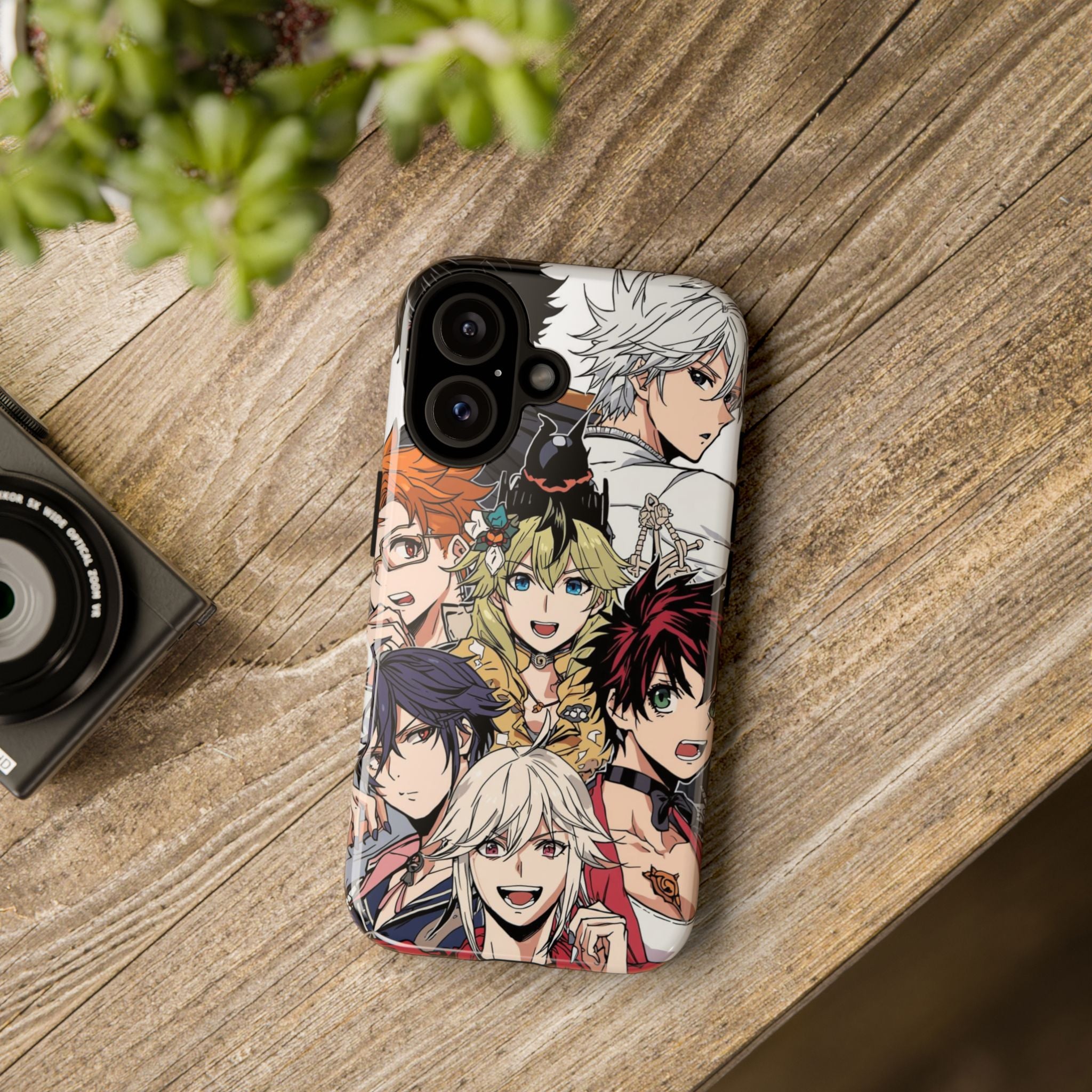 Anime Characters Tough Phone Case