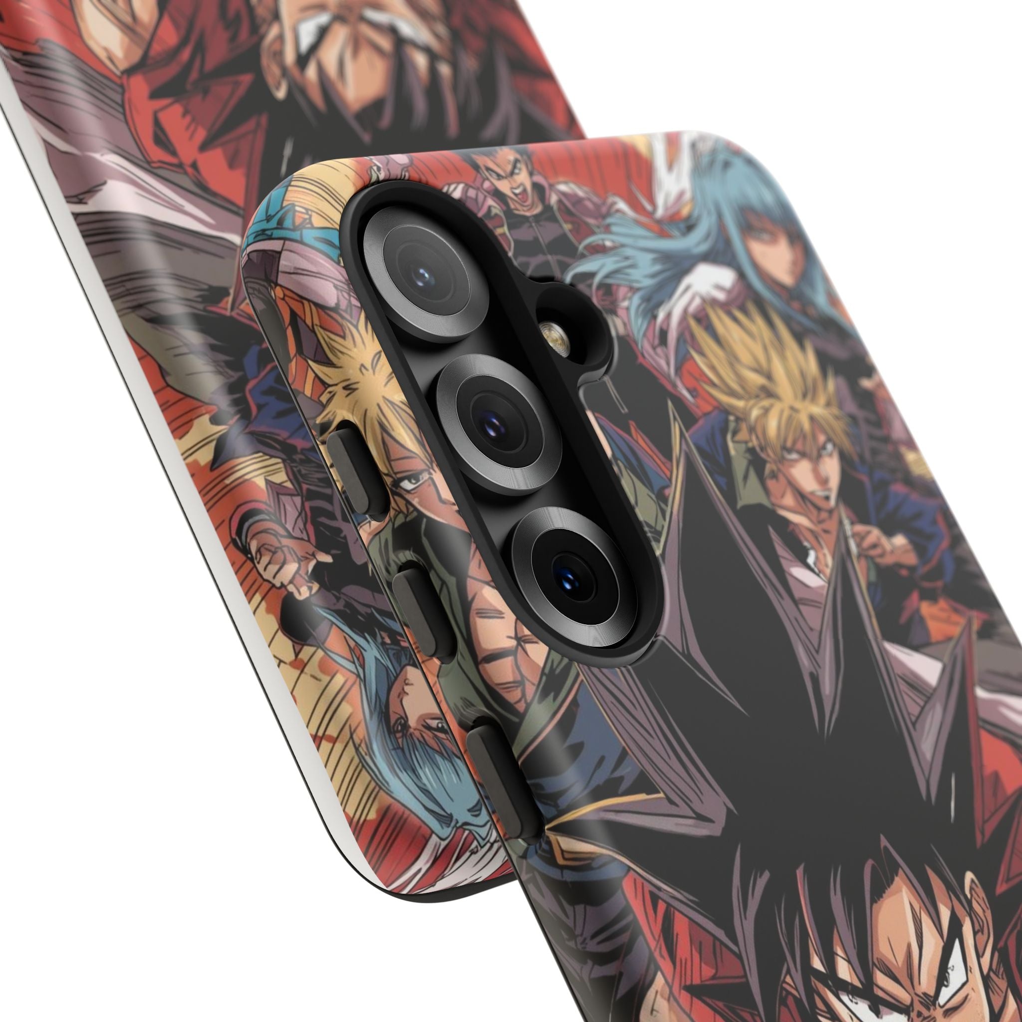 Anime Tough Case for Samsung Galaxy - Fierce Hero Design