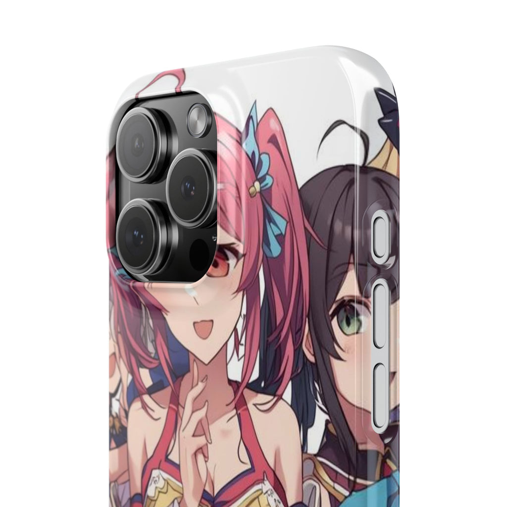 Anime-Inspired Slim Cases with Character Design