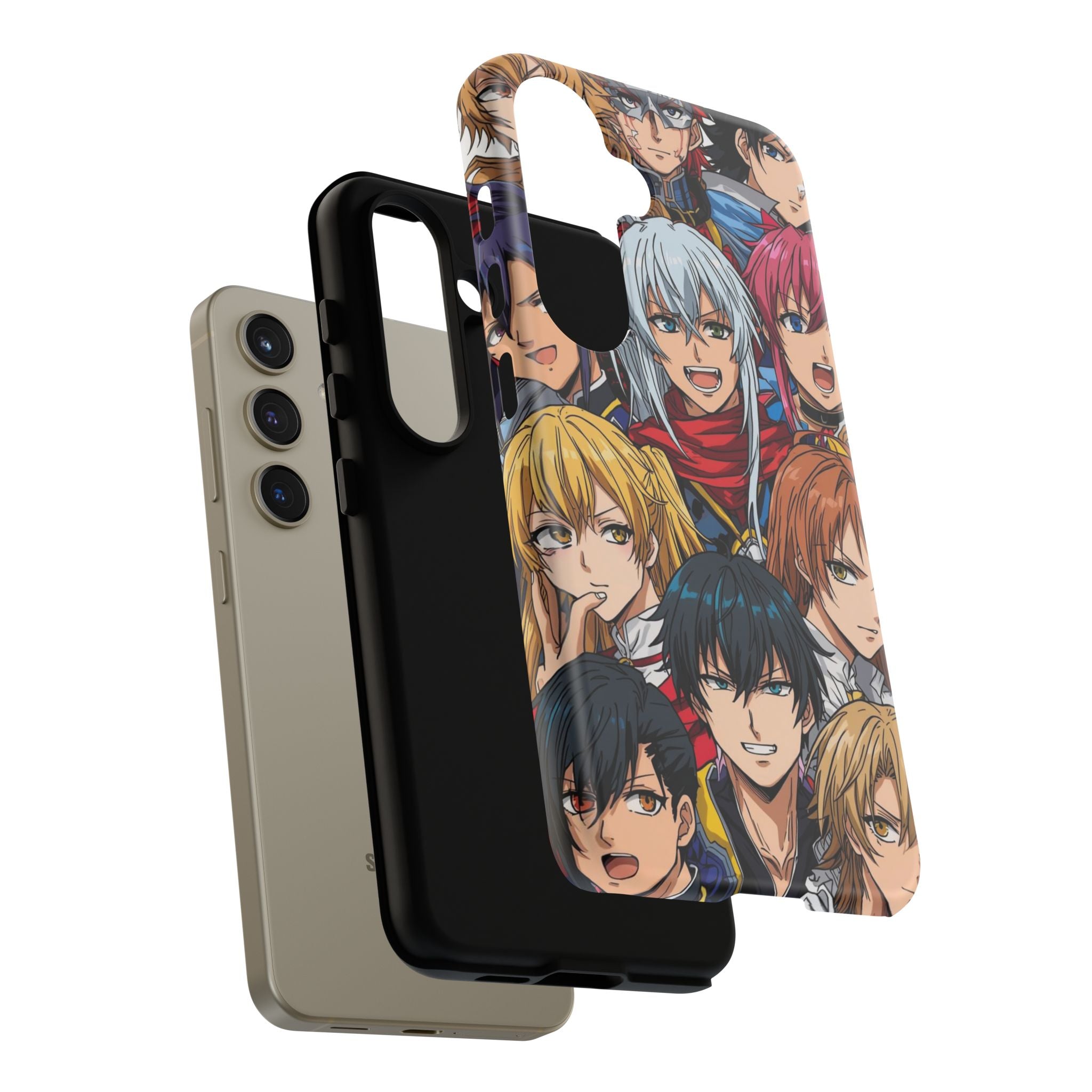 Anime-Inspired Phone Case with Bold Characters