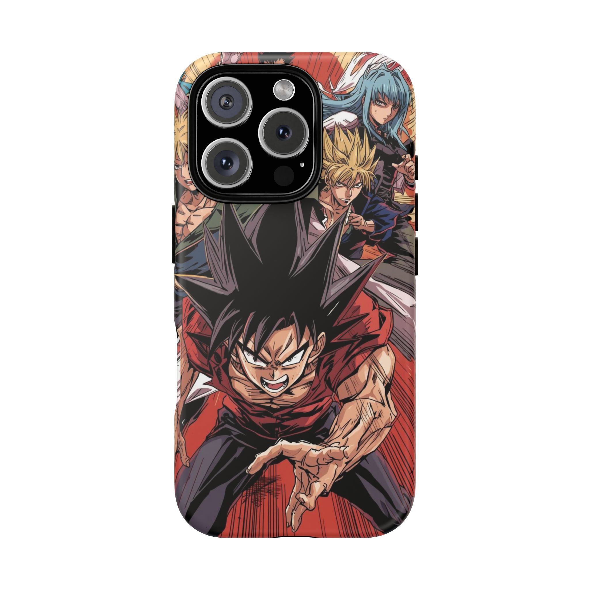 Anime Tough Case for Samsung Galaxy - Fierce Hero Design