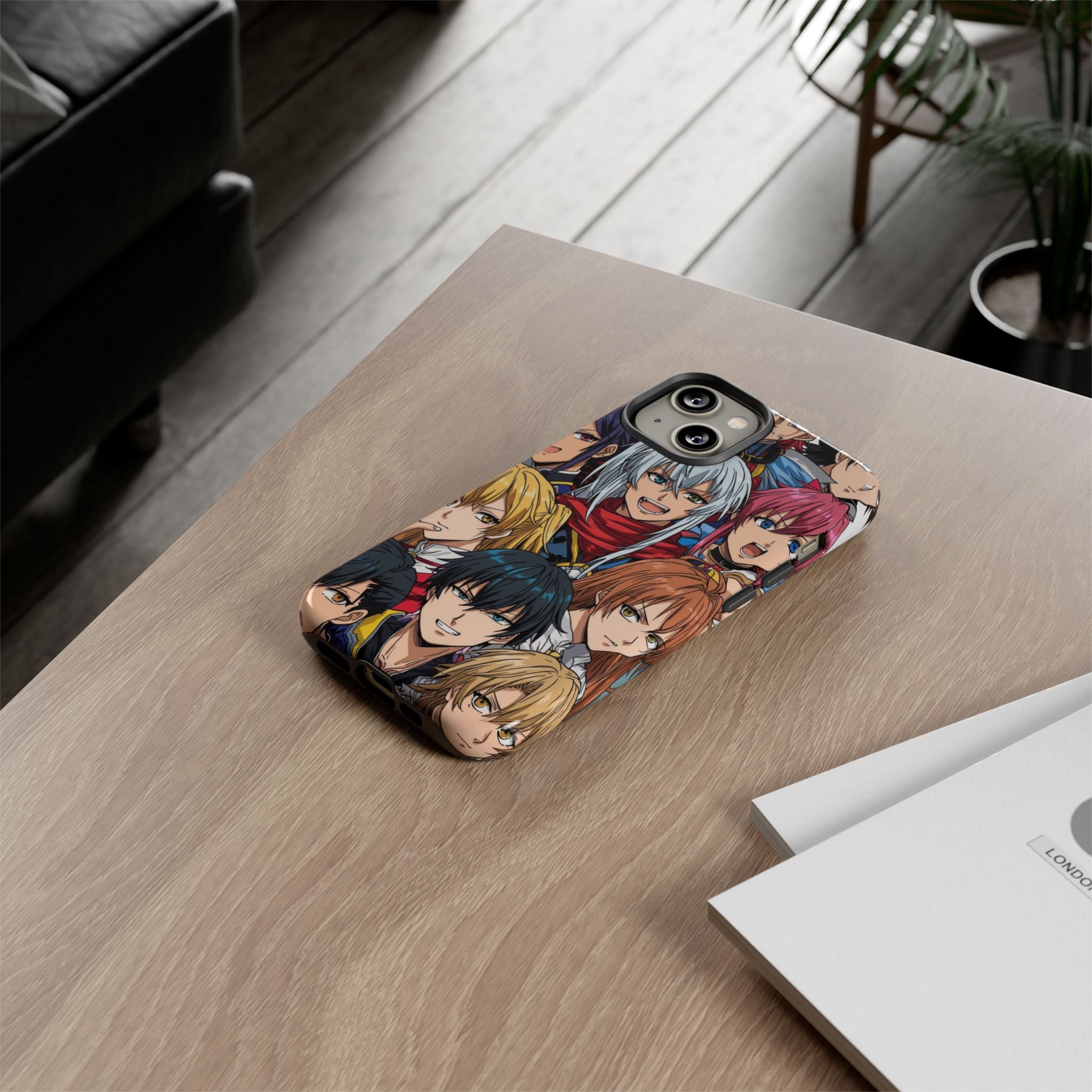 Anime-Inspired Phone Case with Bold Characters