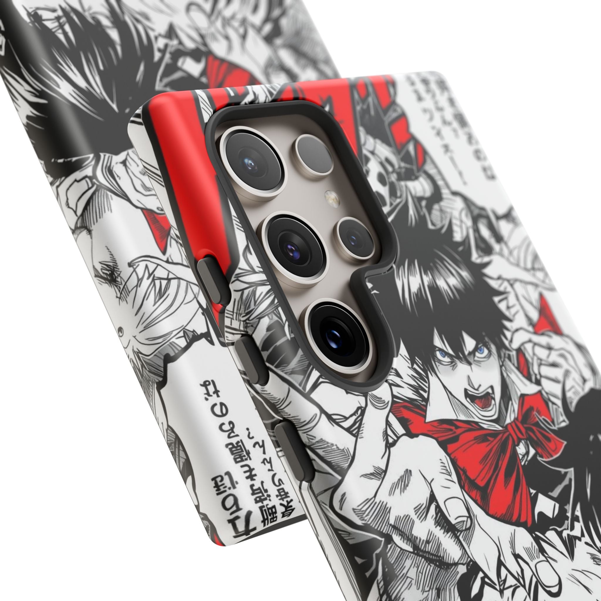 Anime Tough Phone Case with Bold Graphics