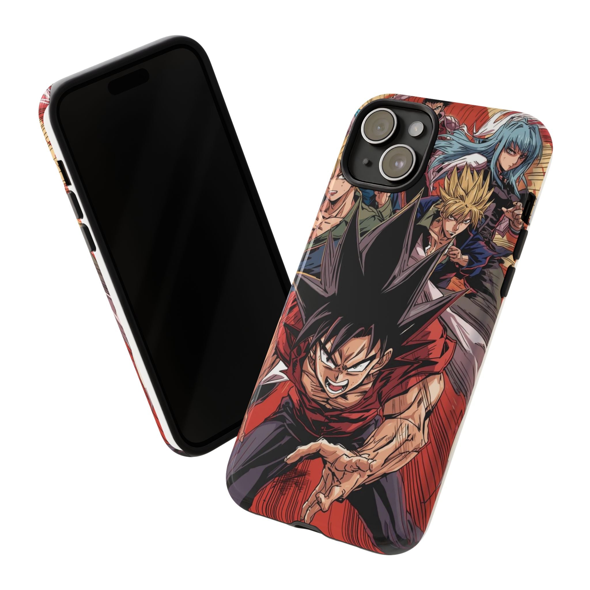 Anime Tough Case for Samsung Galaxy - Fierce Hero Design