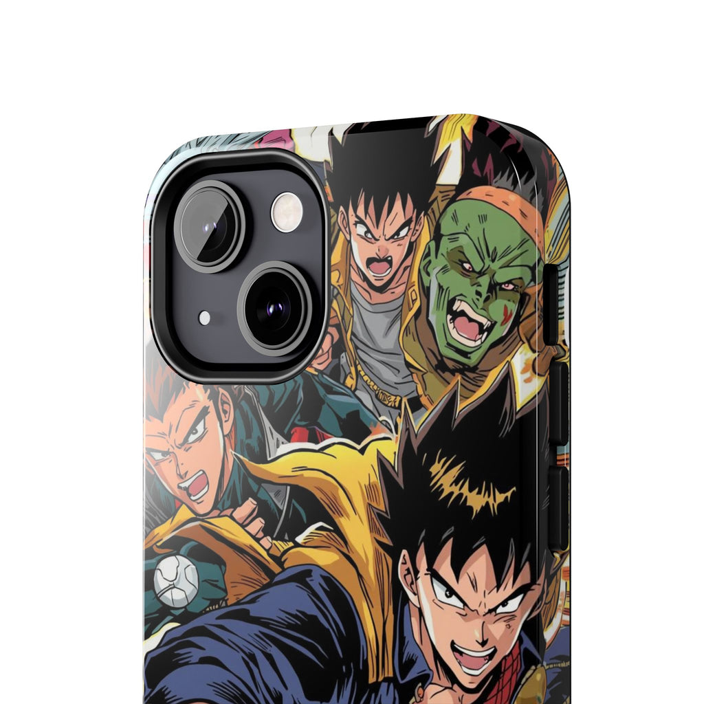 Anime Heroes Tough Phone Case – Durable Protection with Epic Designs