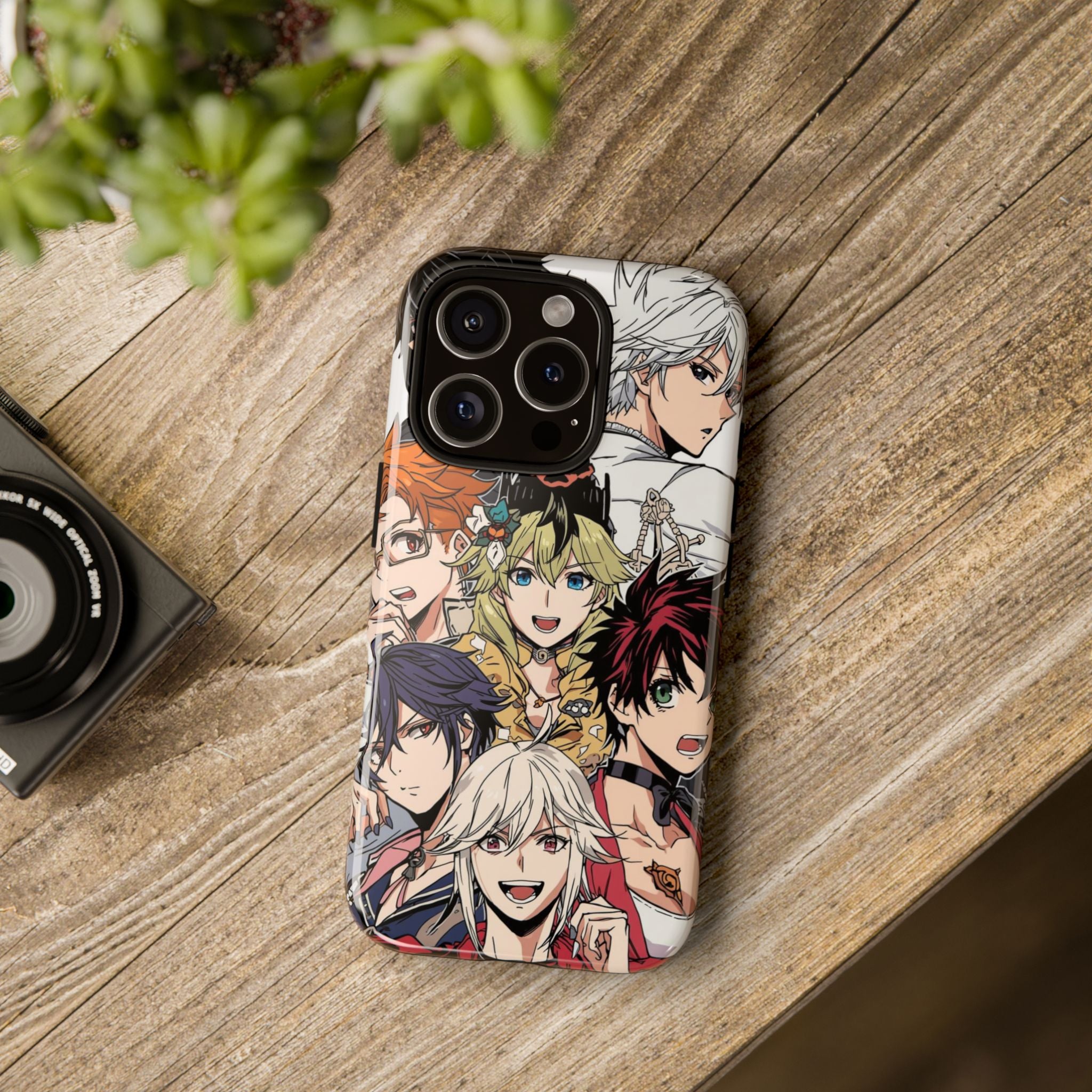 Anime Characters Tough Phone Case