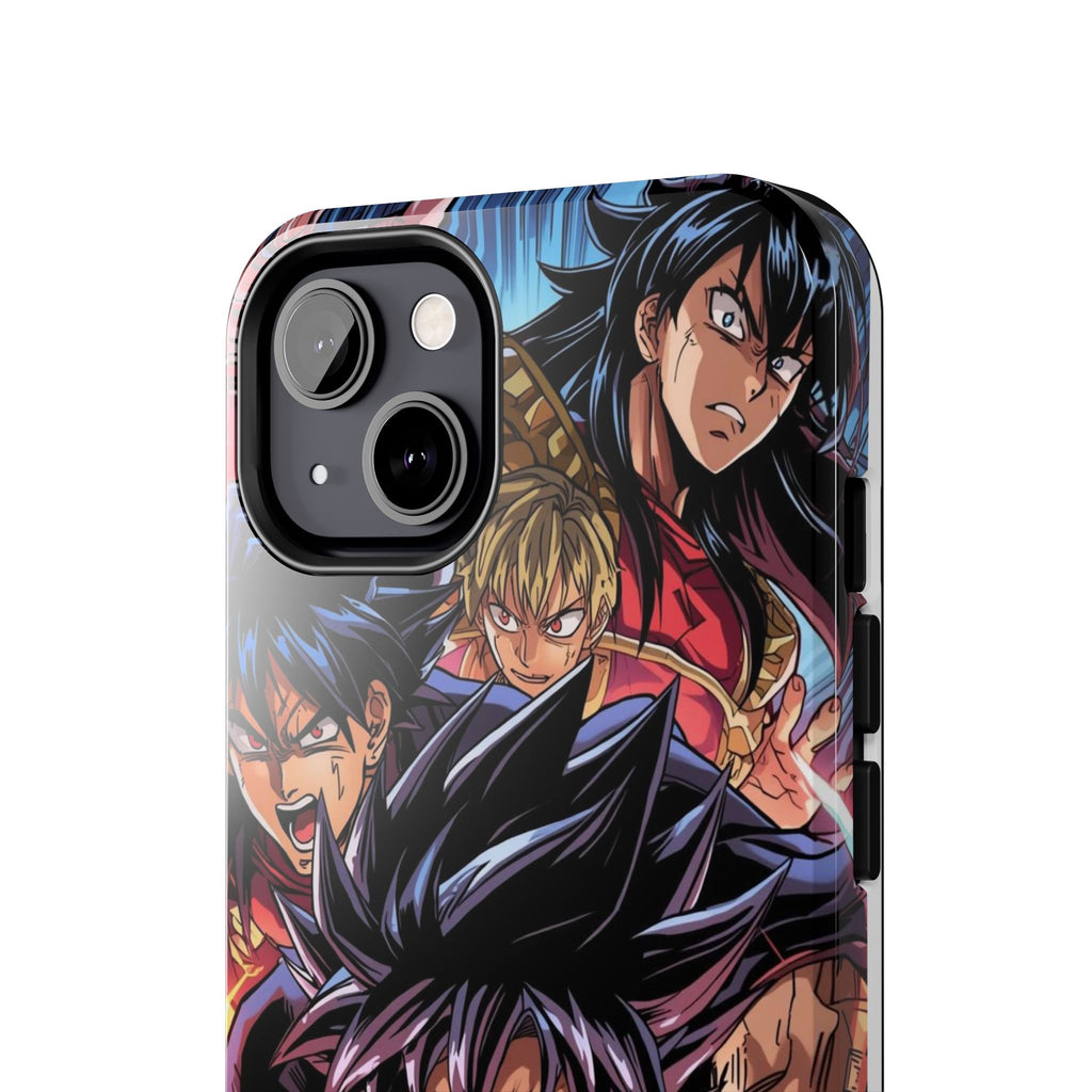 Anime Action Tough Phone Case for Gamers & Fans