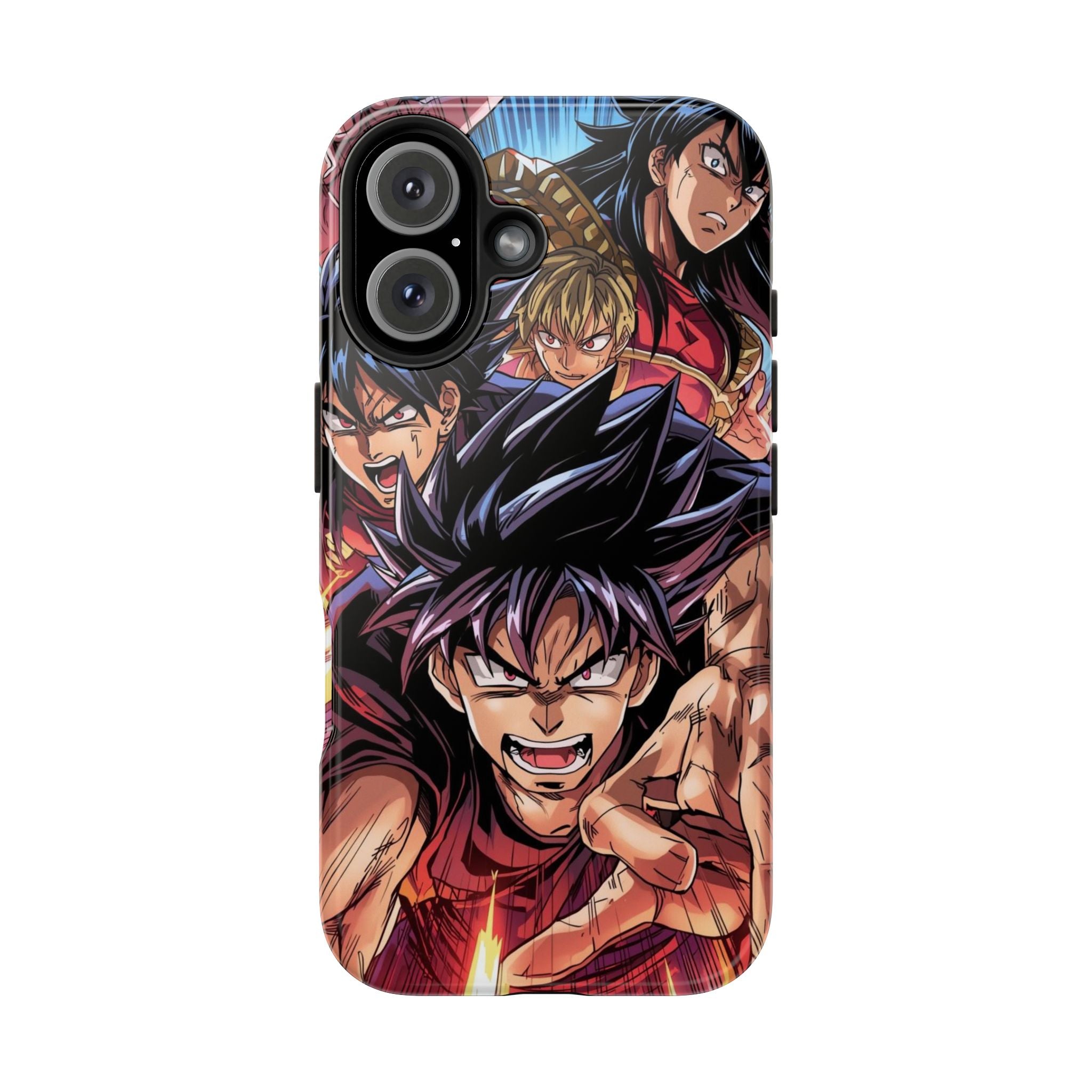 Anime Action Tough Phone Case for Gamers & Fans