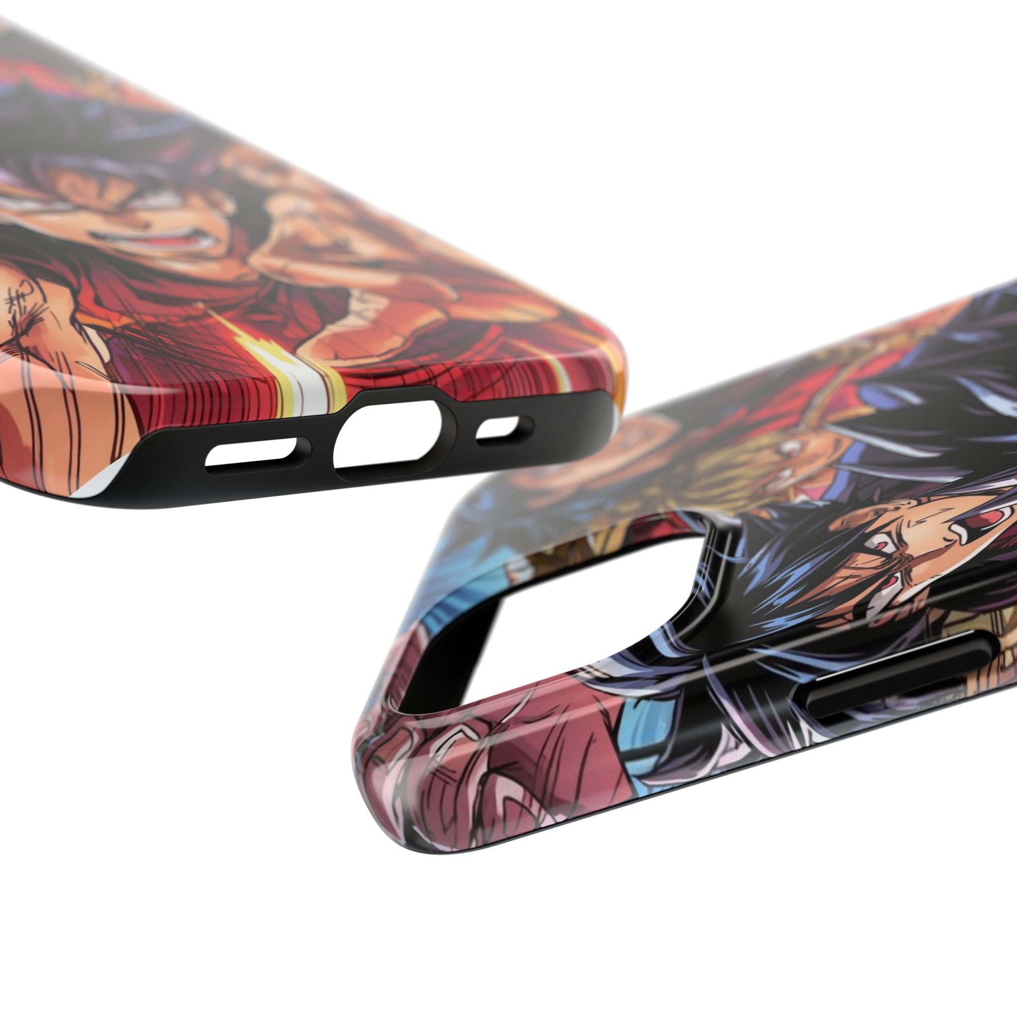 Anime Action Tough Phone Case for Gamers & Fans