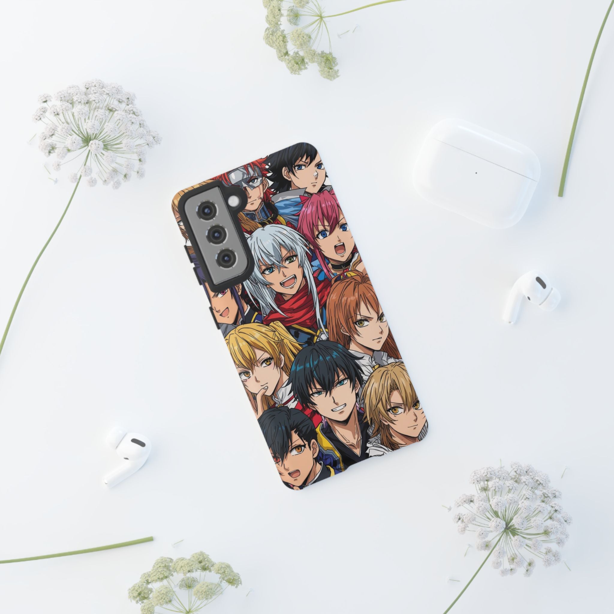 Anime-Inspired Phone Case with Bold Characters