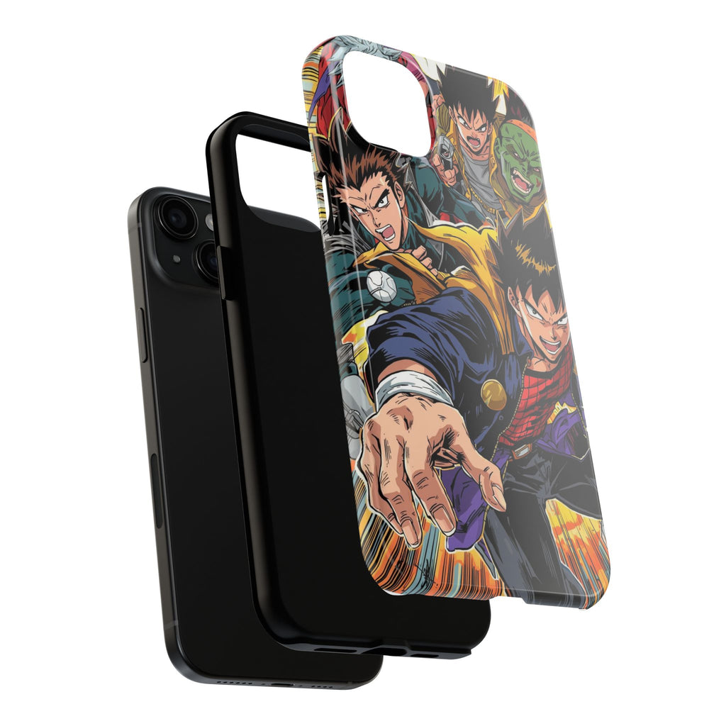 Anime Heroes Tough Phone Case – Durable Protection with Epic Designs