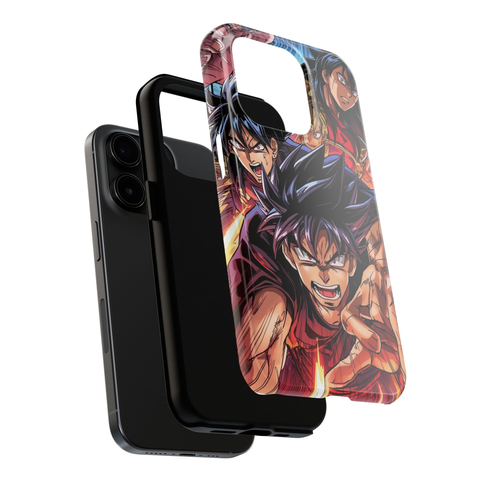 Anime Action Tough Phone Case for Gamers & Fans