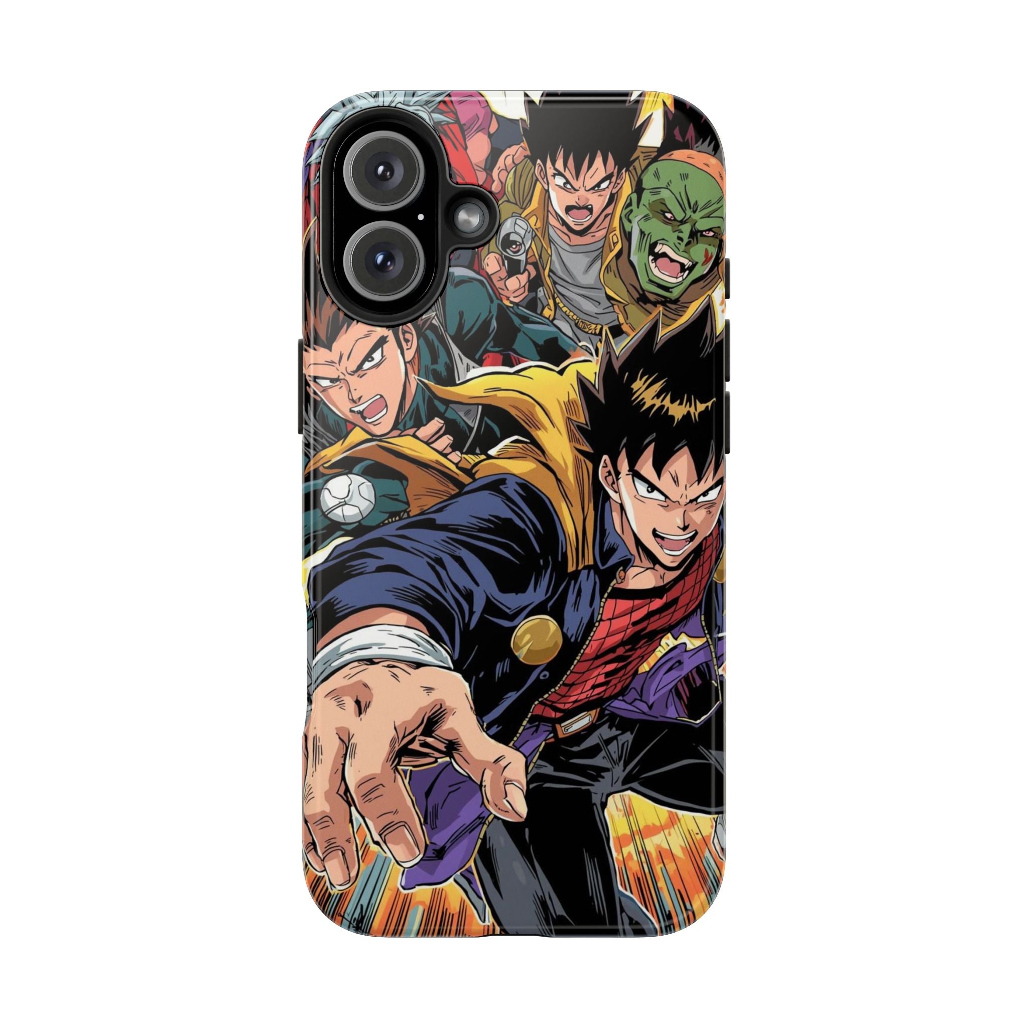 Anime Heroes Tough Phone Case – Durable Protection with Epic Designs