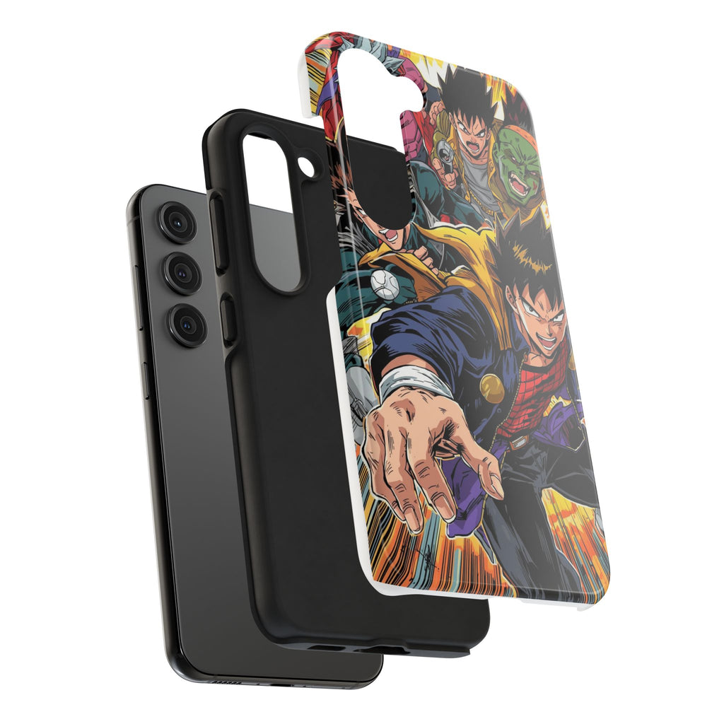 Anime Heroes Tough Phone Case – Durable Protection with Epic Designs